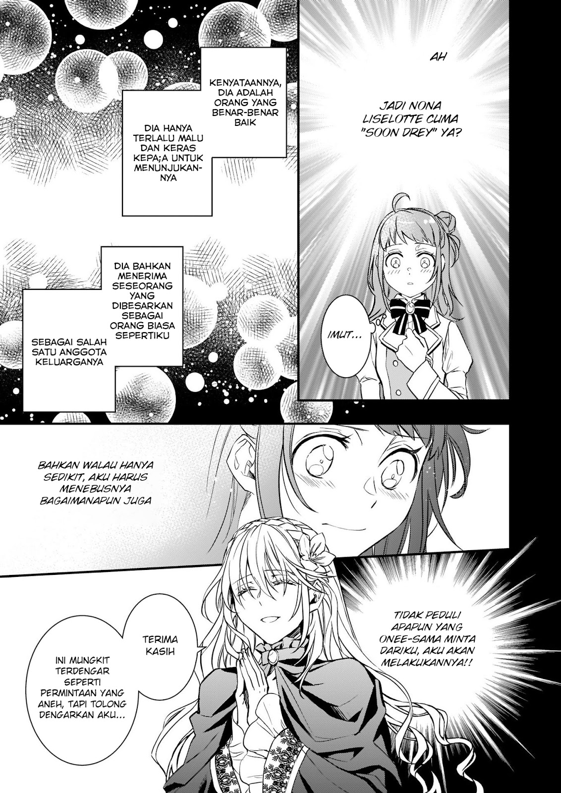 Tsundere Akuyaku Reijou Liselotte to Jikkyou no Endou-kun to Kaisetsu no Kobayashi-san Chapter 14.1 - halaman 4