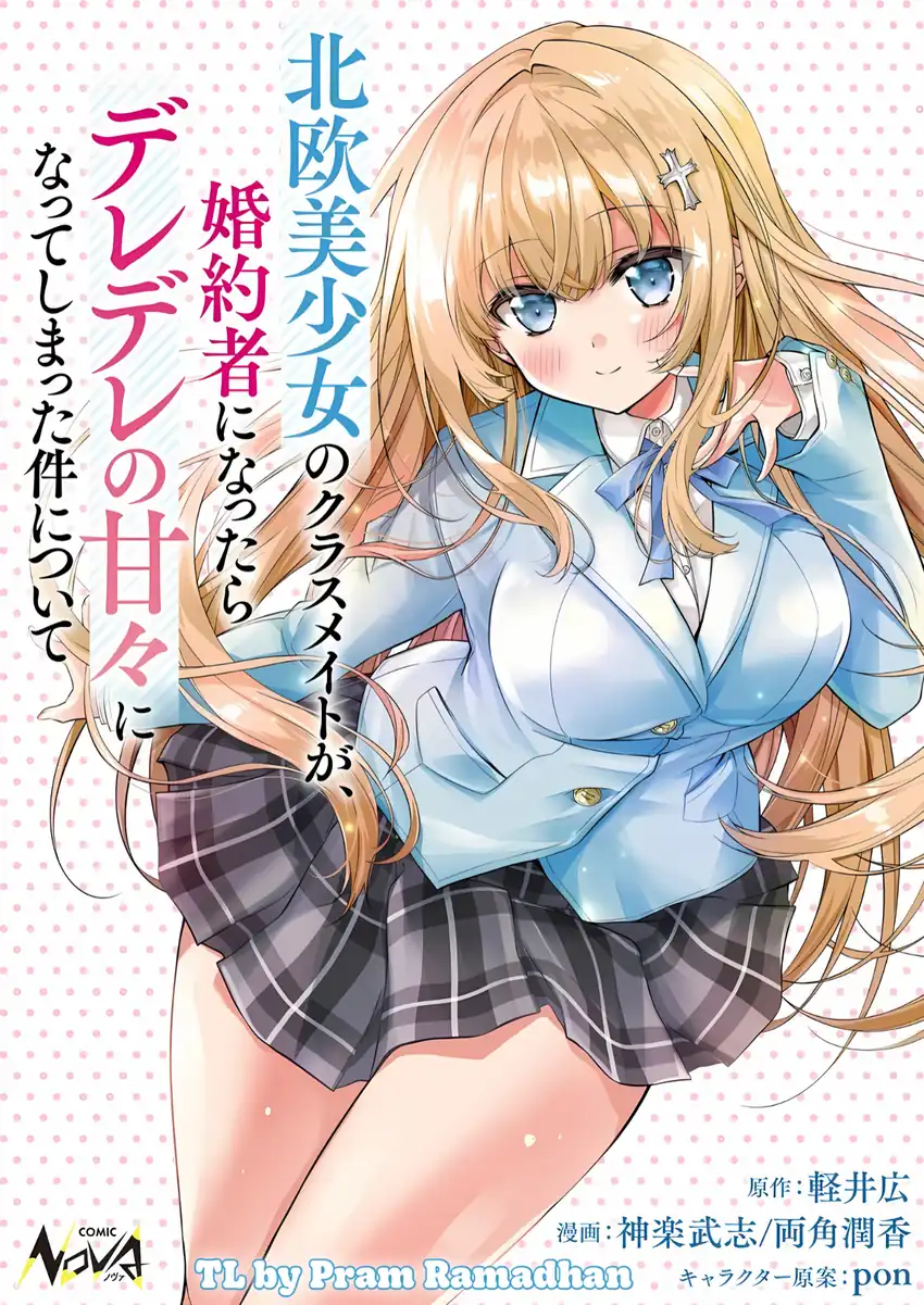 Tsundere Hokuou Bishoujo no Classmate ga, Konyakusha ni Natta Totan ni Dere Ippentou ni Natte Shimatta Ken ni Tsuite Chapter 1 - halaman 1