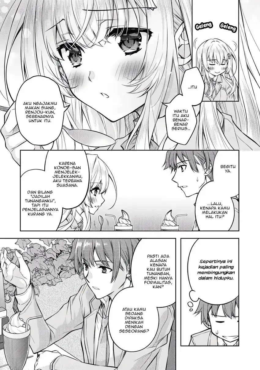 Tsundere Hokuou Bishoujo no Classmate ga, Konyakusha ni Natta Totan ni Dere Ippentou ni Natte Shimatta Ken ni Tsuite Chapter 2 - halaman 5