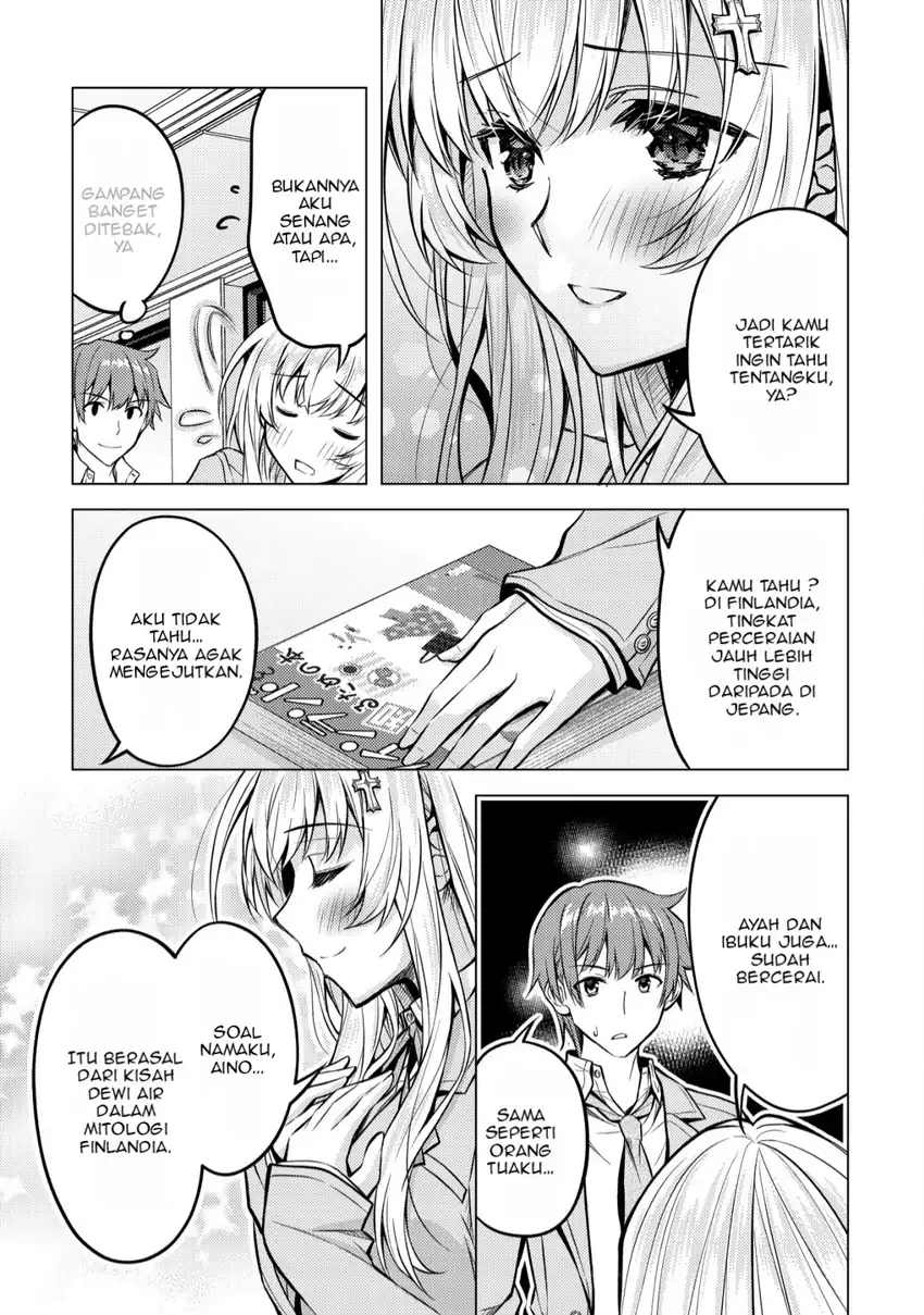 Tsundere Hokuou Bishoujo no Classmate ga, Konyakusha ni Natta Totan ni Dere Ippentou ni Natte Shimatta Ken ni Tsuite Chapter 4 - halaman 12