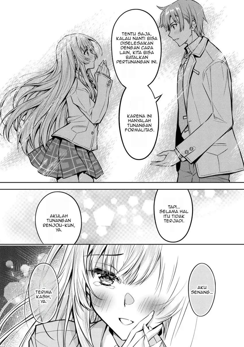 Tsundere Hokuou Bishoujo no Classmate ga, Konyakusha ni Natta Totan ni Dere Ippentou ni Natte Shimatta Ken ni Tsuite Chapter 4 - halaman 18