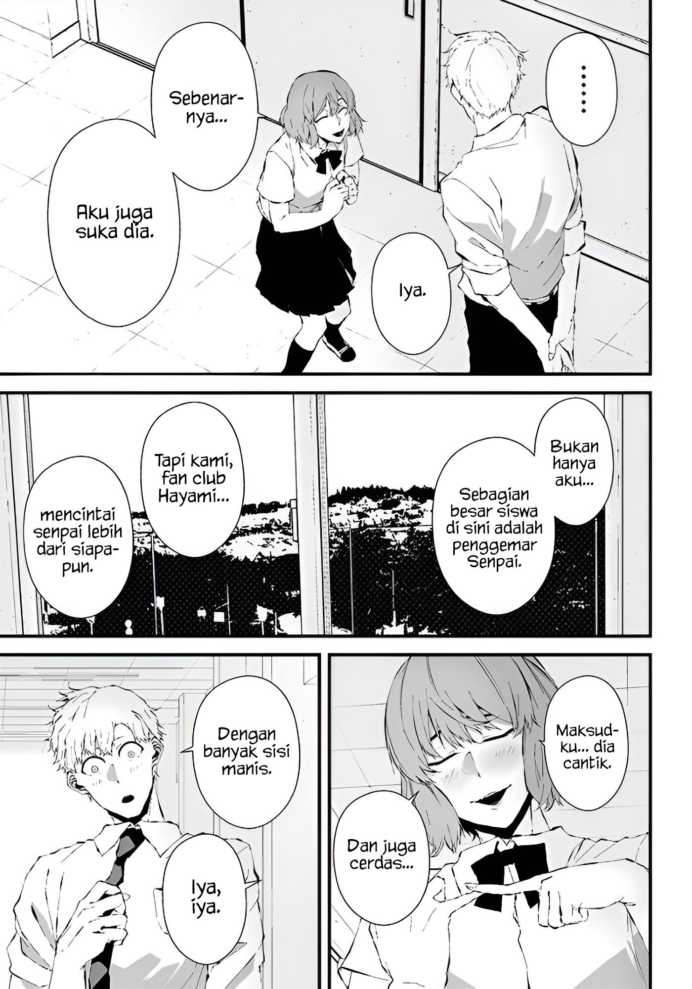 Tsurenai hodo Aokute Azatoi kurai ni Akai Chapter 14 - halaman 11