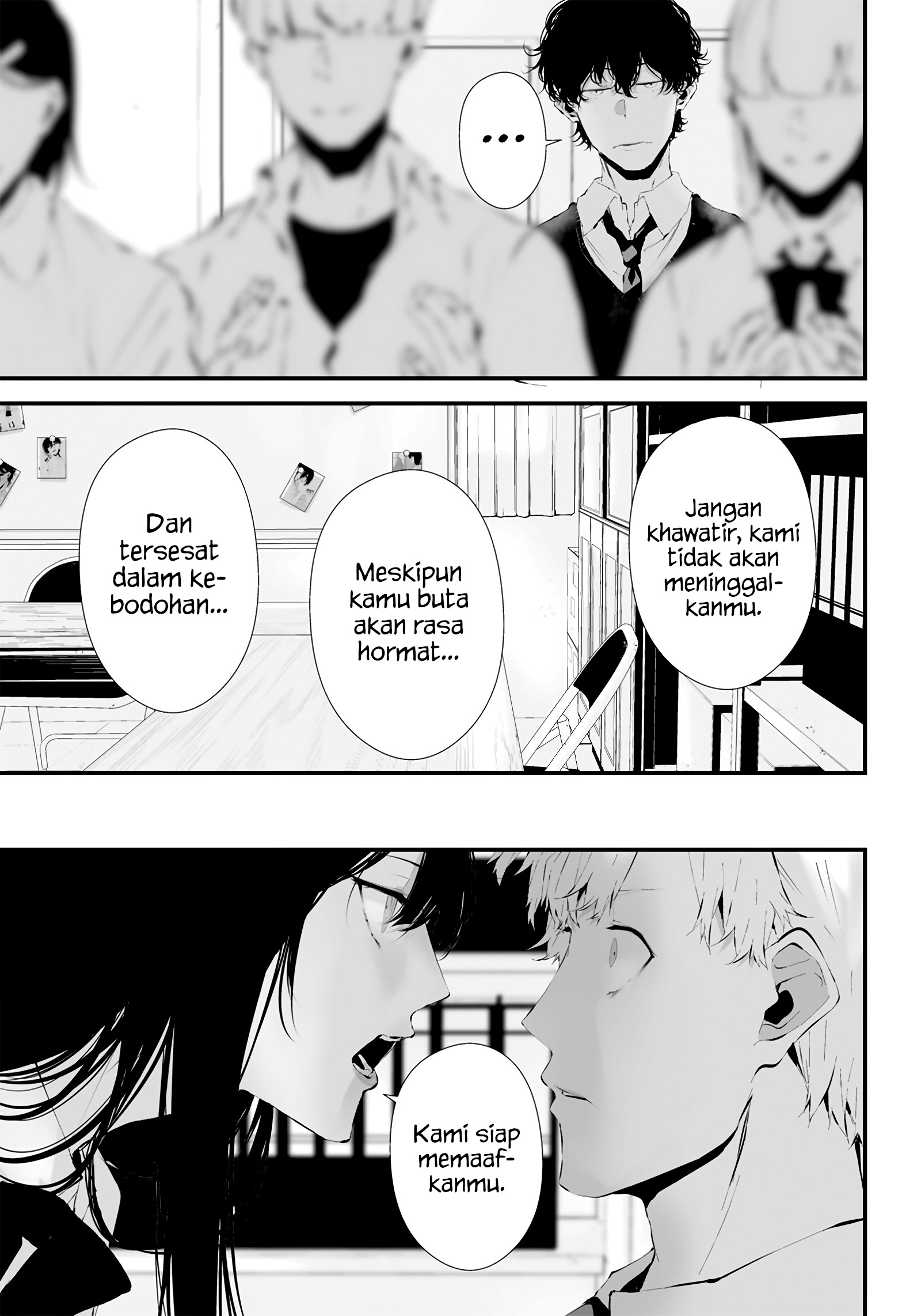 Tsurenai hodo Aokute Azatoi kurai ni Akai Chapter 15 - halaman 13