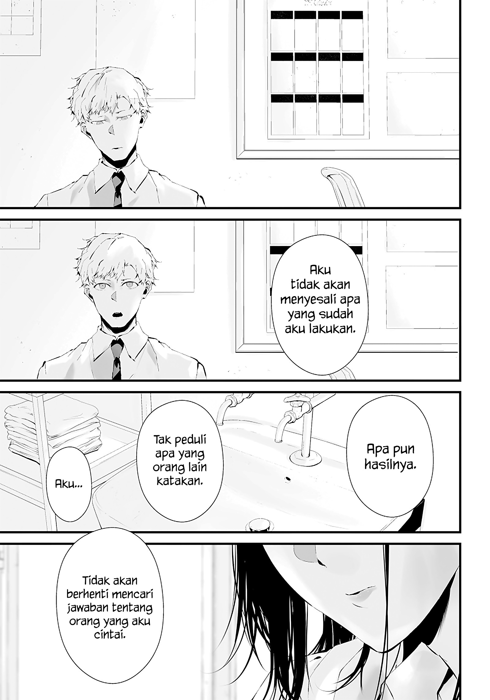 Tsurenai hodo Aokute Azatoi kurai ni Akai Chapter 16 - halaman 22
