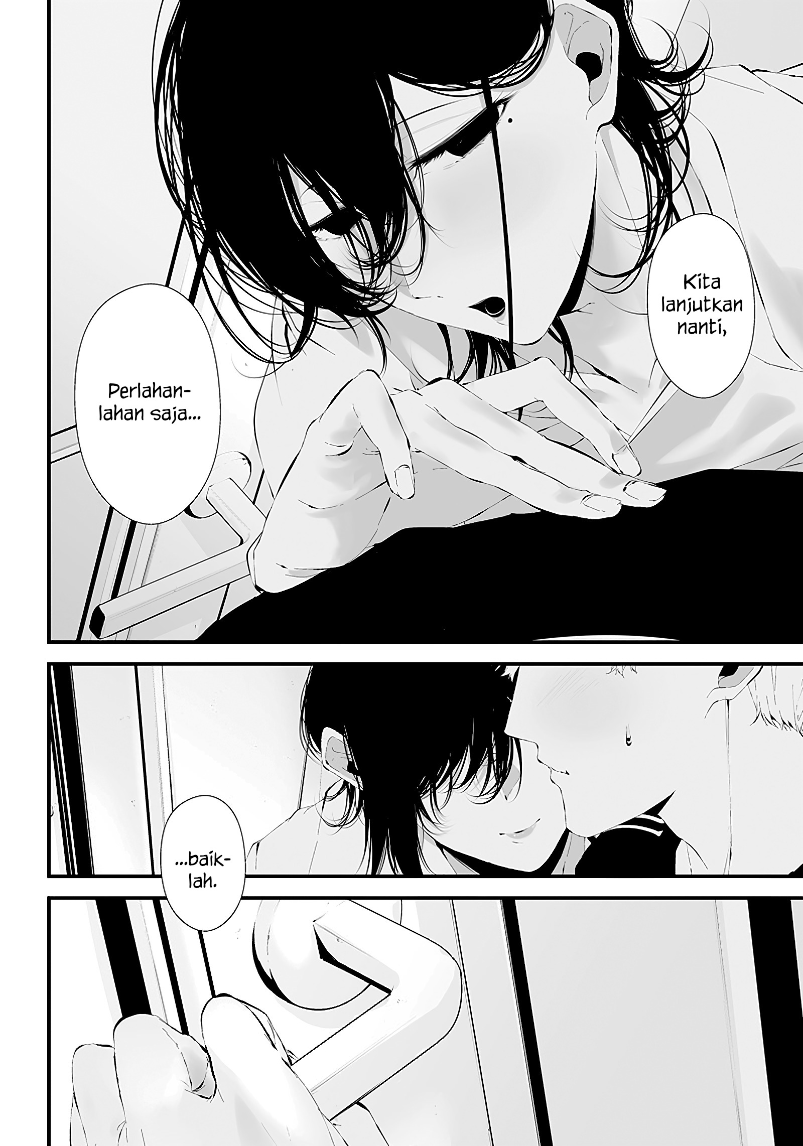 Tsurenai hodo Aokute Azatoi kurai ni Akai Chapter 19 - halaman 4