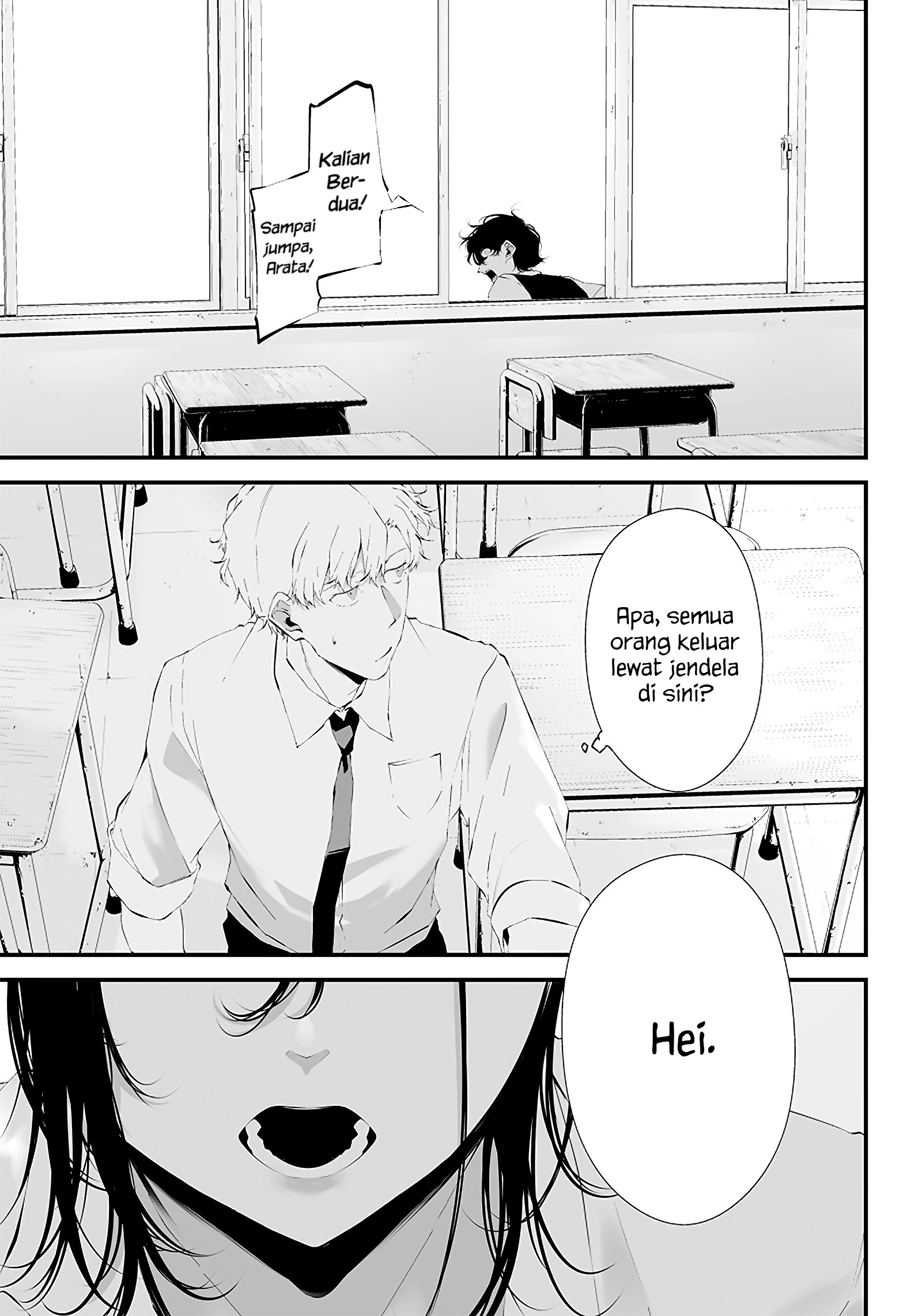 Tsurenai hodo Aokute Azatoi kurai ni Akai Chapter 21 - halaman 9