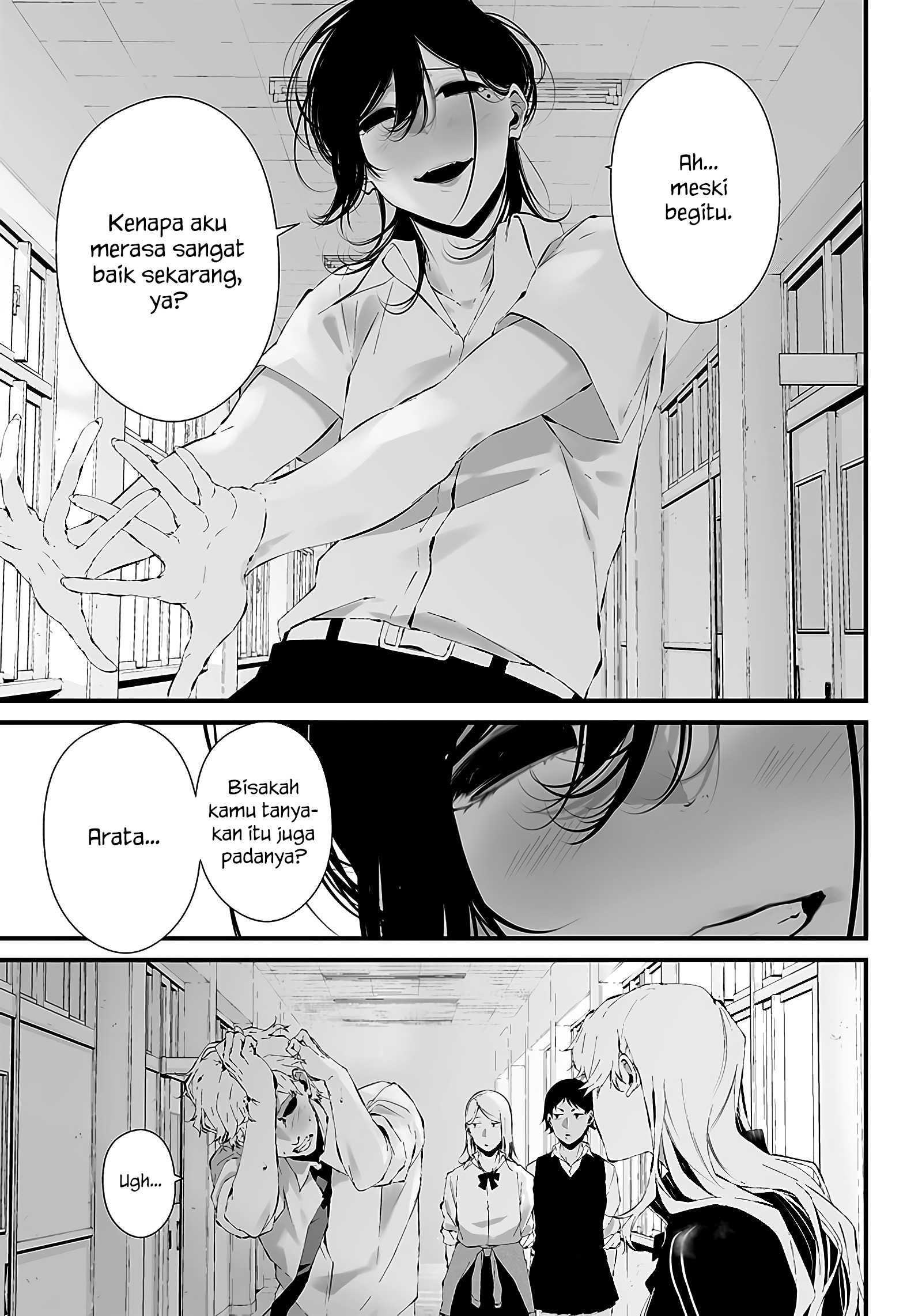 Tsurenai hodo Aokute Azatoi kurai ni Akai Chapter 22 - halaman 7