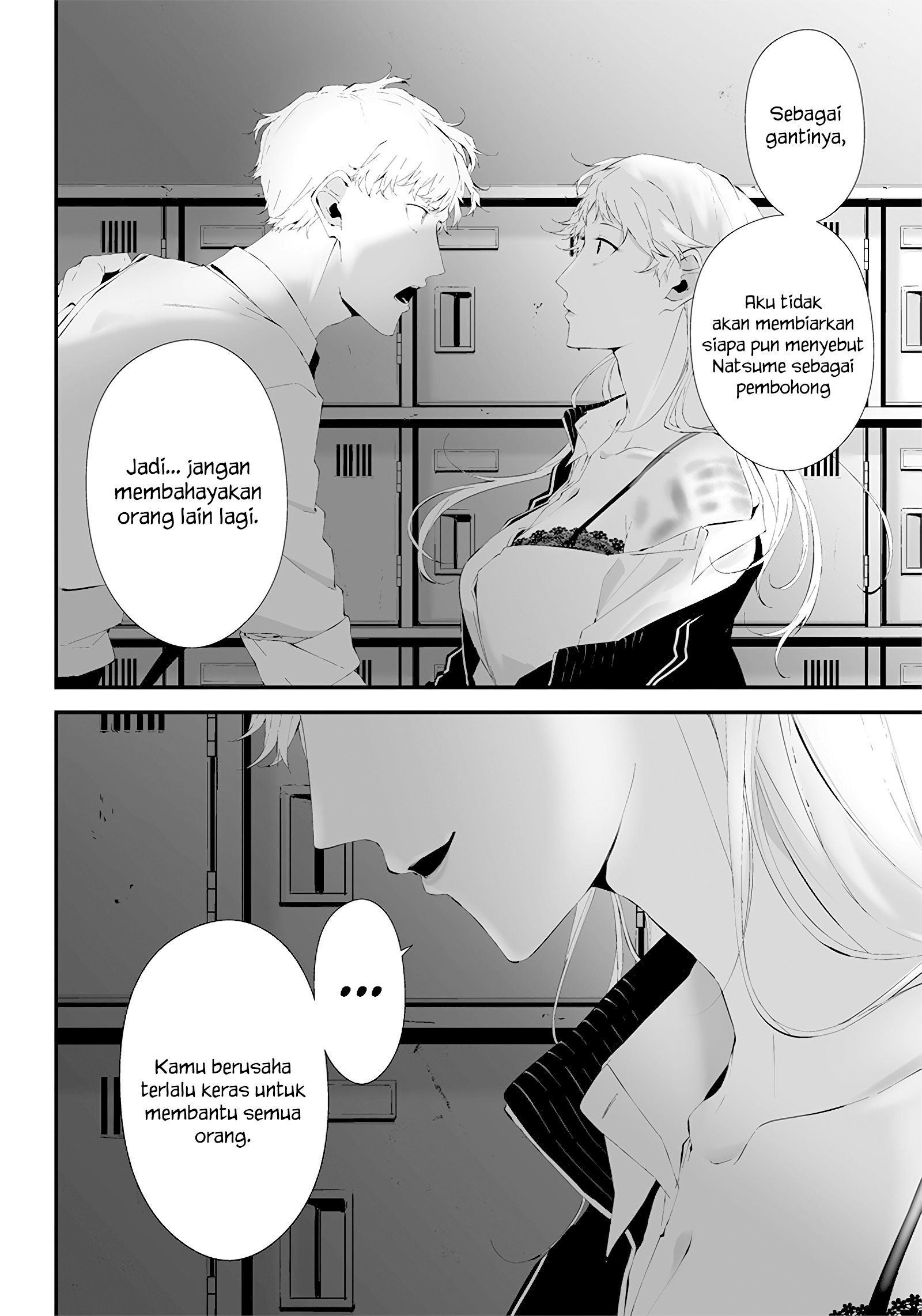 Tsurenai hodo Aokute Azatoi kurai ni Akai Chapter 23.5 - halaman 10