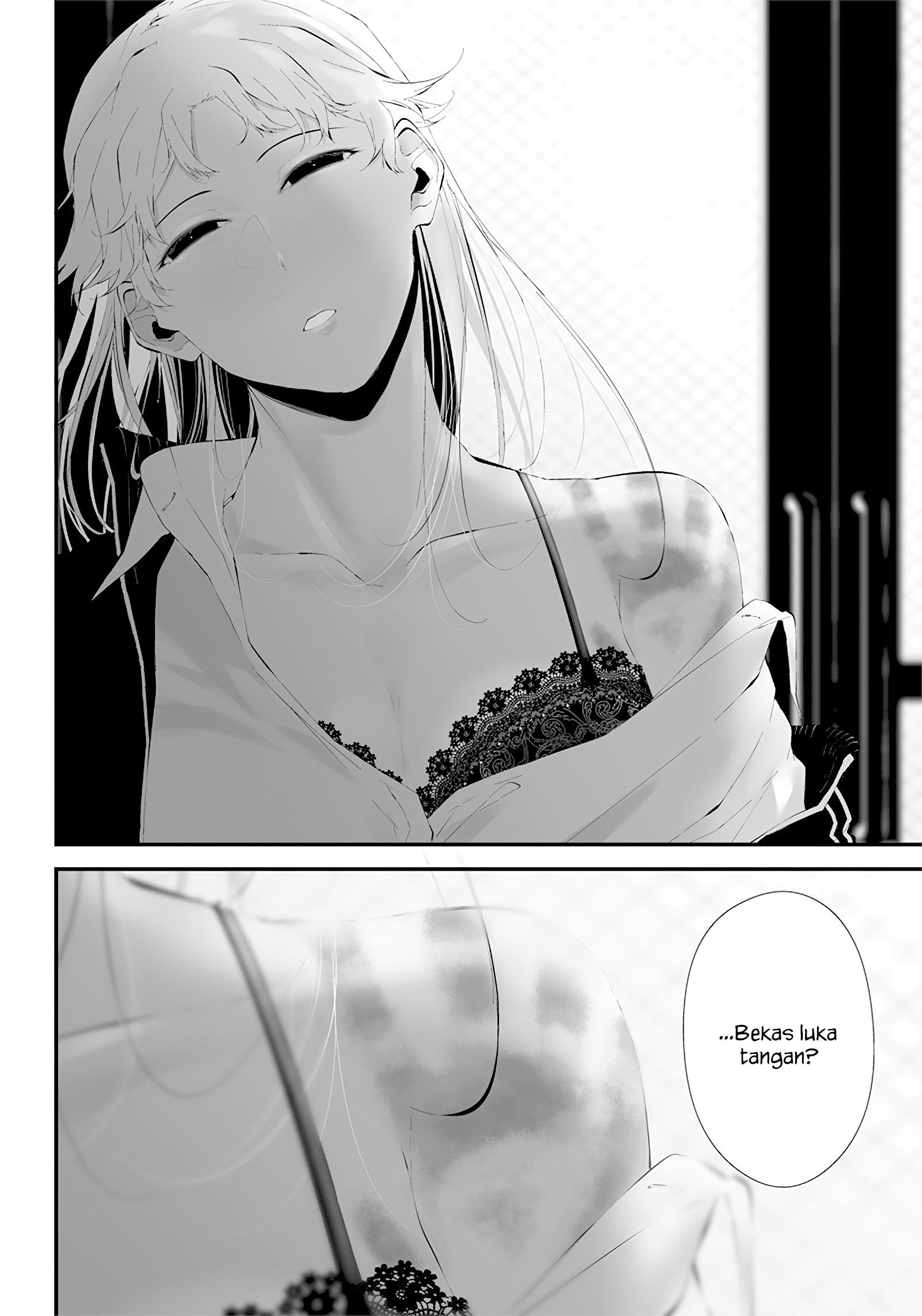 Tsurenai hodo Aokute Azatoi kurai ni Akai Chapter 23.5 - halaman 8