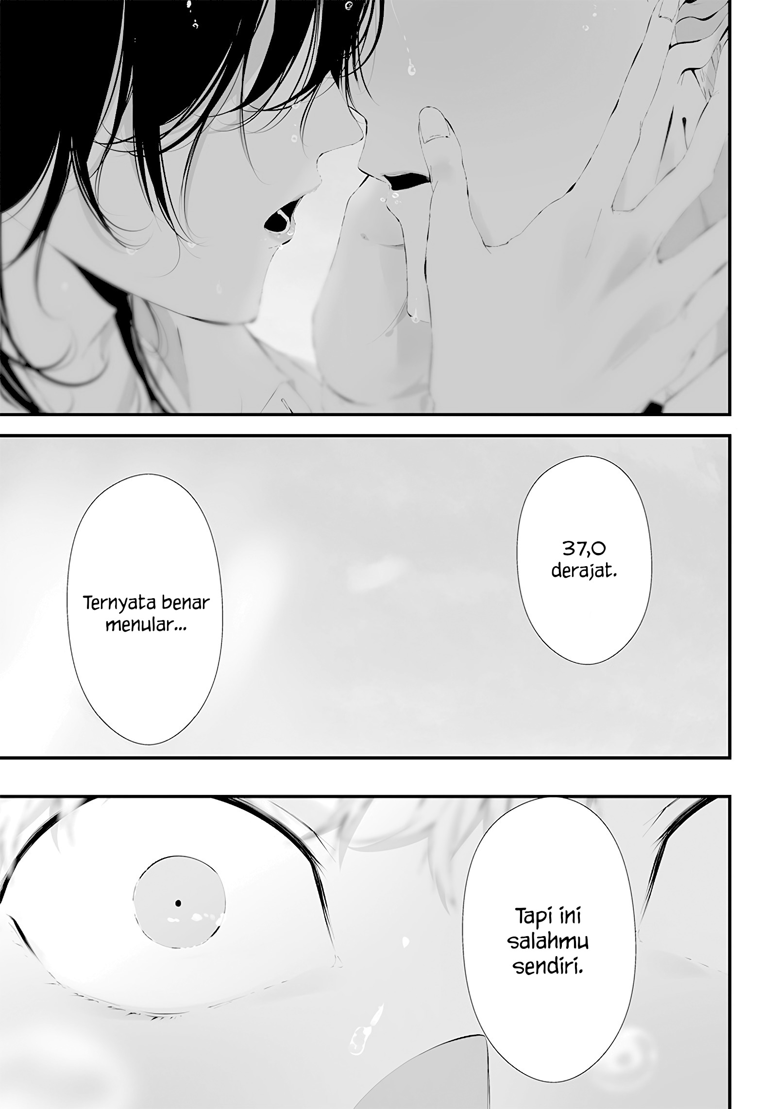 Tsurenai hodo Aokute Azatoi kurai ni Akai Chapter 24 - halaman 17