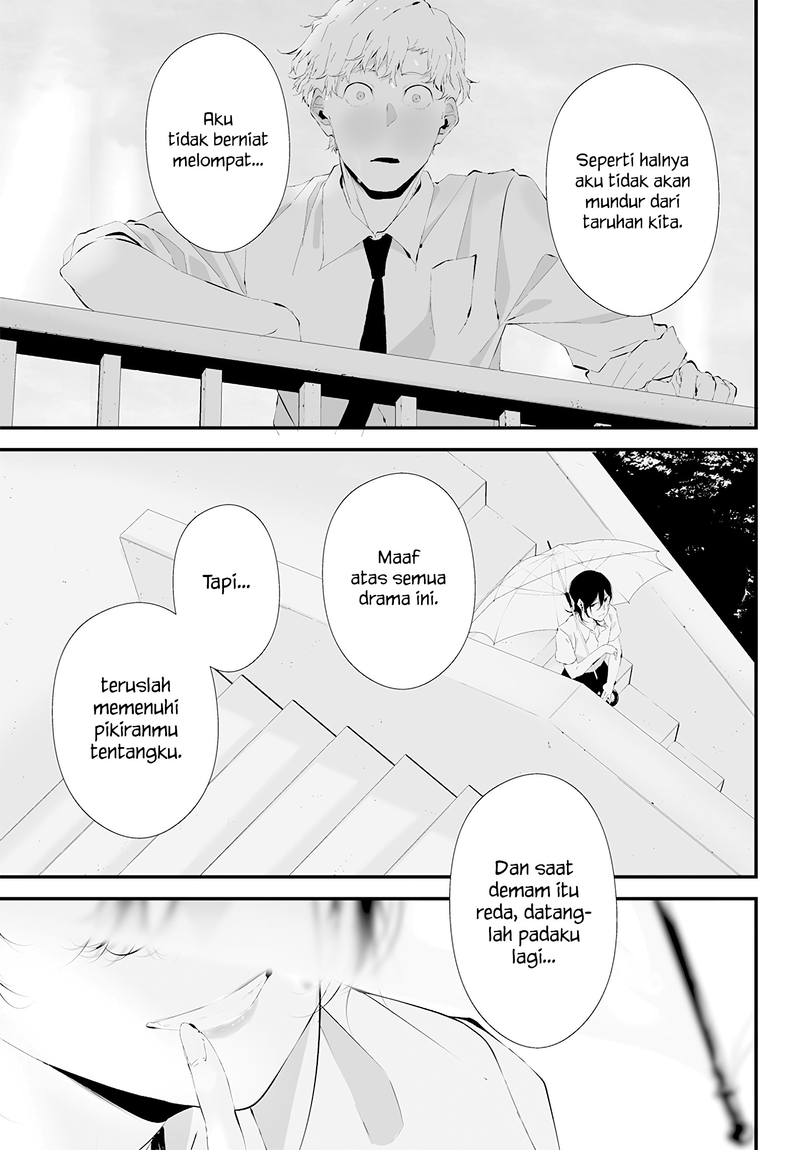 Tsurenai hodo Aokute Azatoi kurai ni Akai Chapter 24 - halaman 21