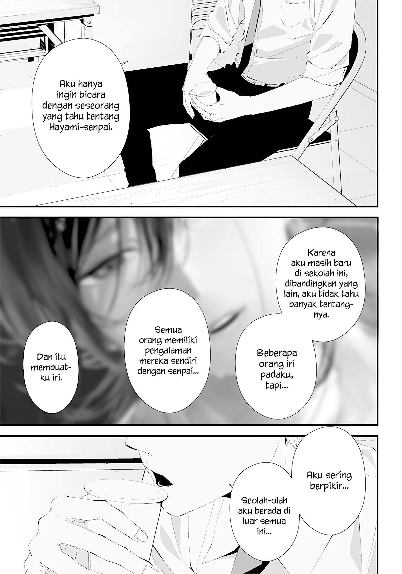 Tsurenai hodo Aokute Azatoi kurai ni Akai Chapter 25 - halaman 7