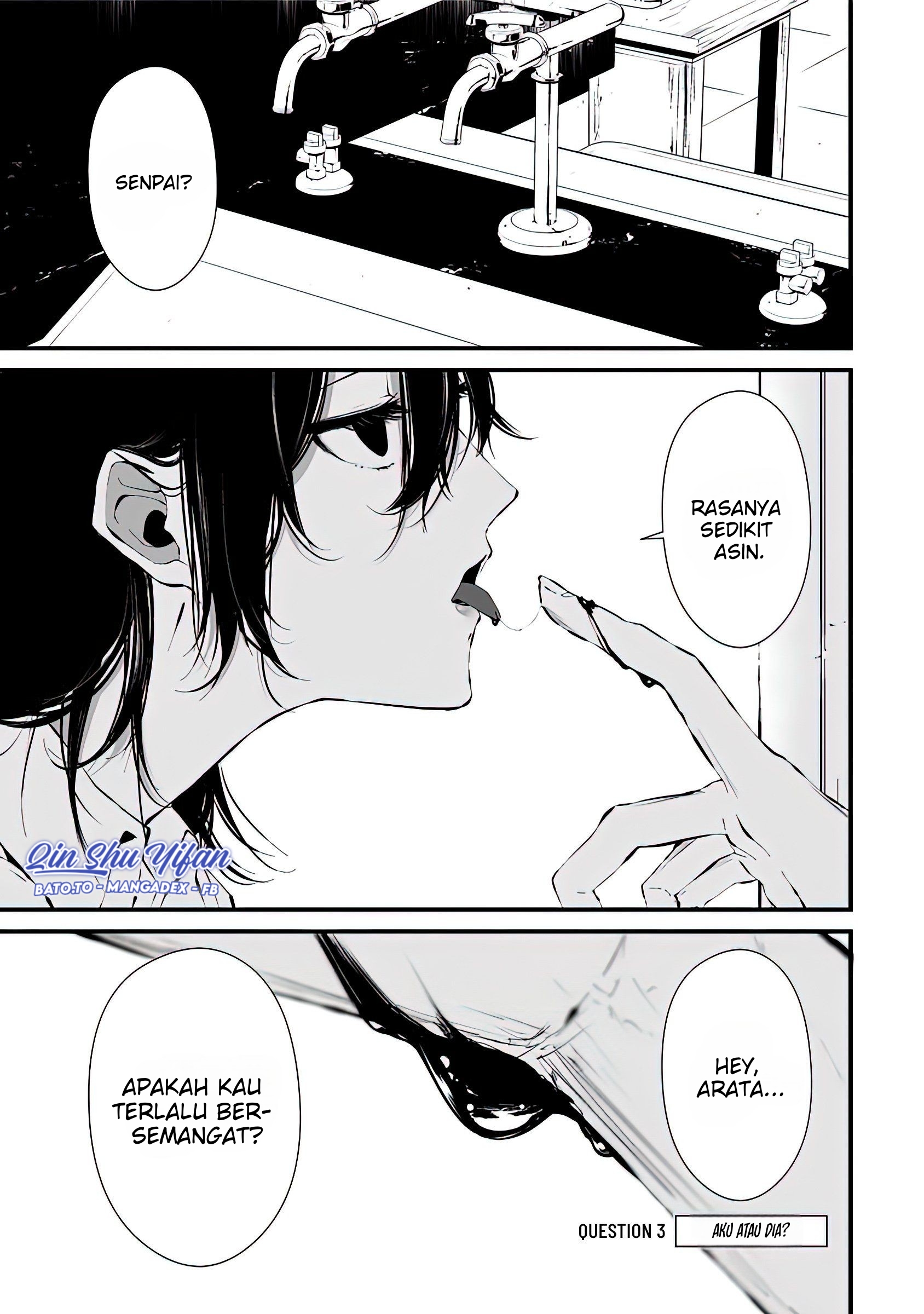 Tsurenai hodo Aokute Azatoi kurai ni Akai Chapter 3 - halaman 2