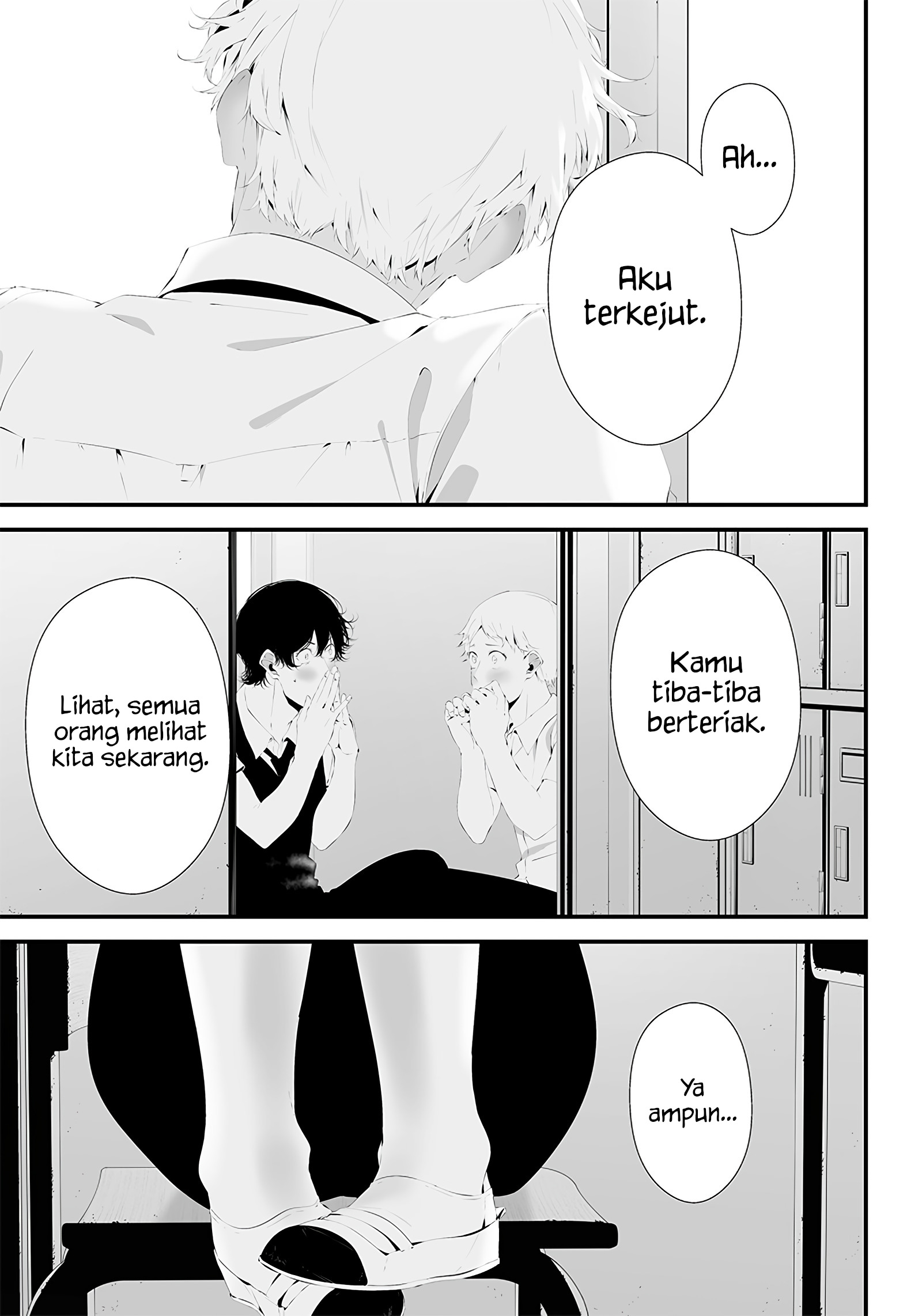 Tsurenai hodo Aokute Azatoi kurai ni Akai Chapter 33 - halaman 13