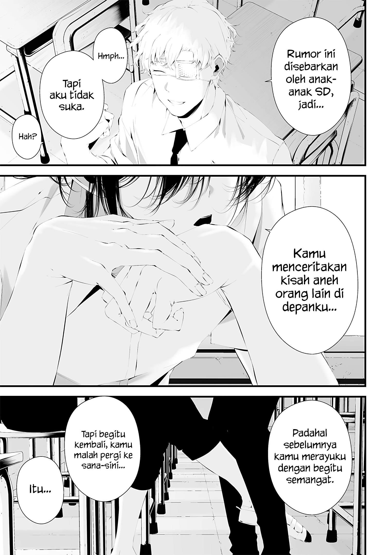 Tsurenai hodo Aokute Azatoi kurai ni Akai Chapter 33 - halaman 9
