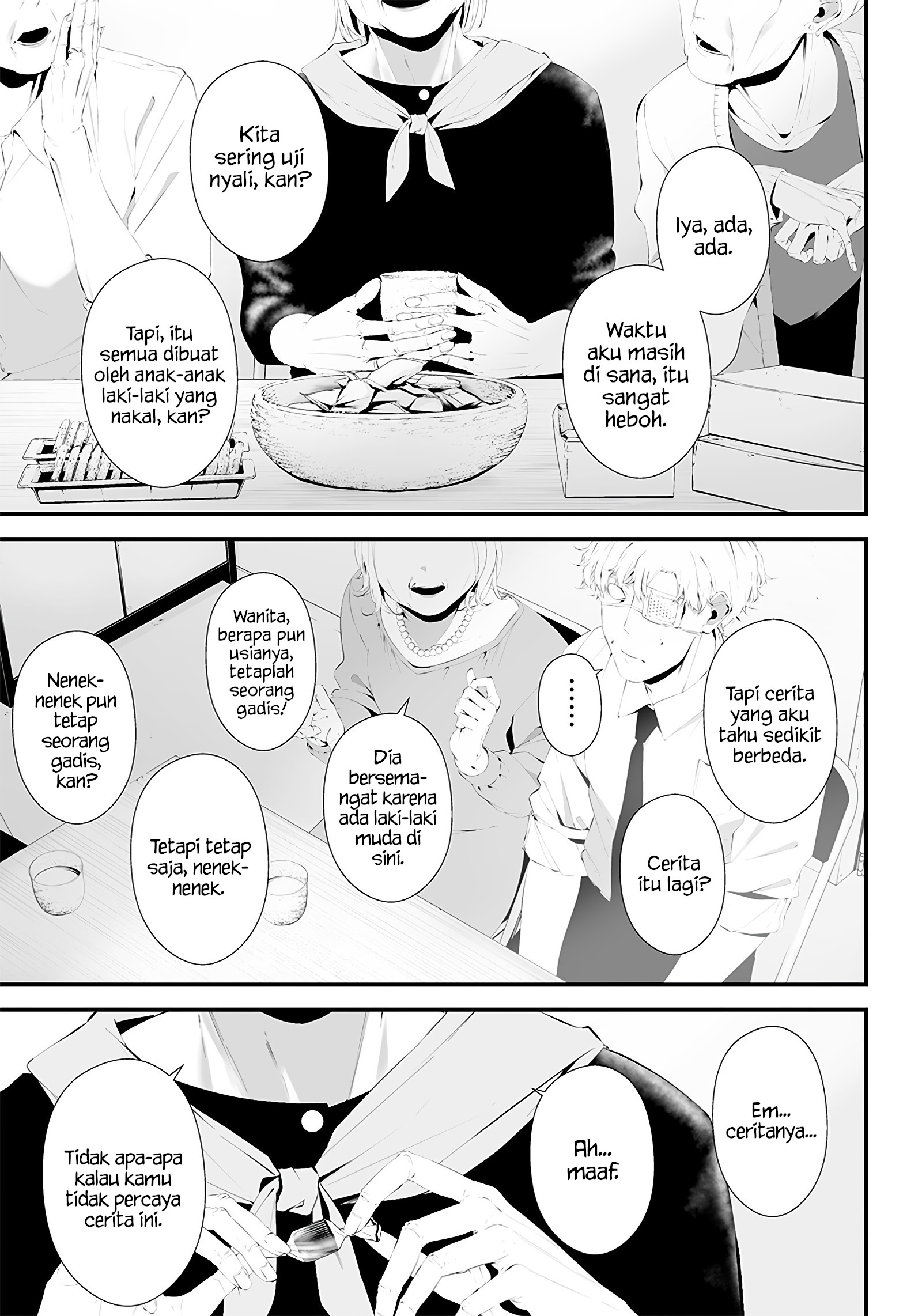 Tsurenai hodo Aokute Azatoi kurai ni Akai Chapter 34 - halaman 17