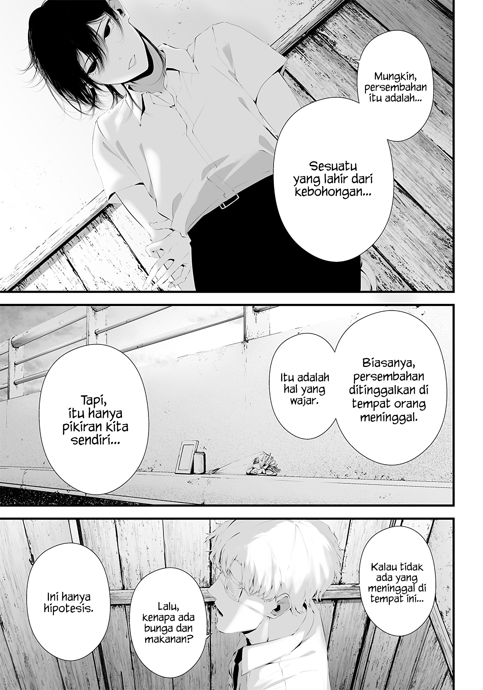 Tsurenai hodo Aokute Azatoi kurai ni Akai Chapter 34 - halaman 9