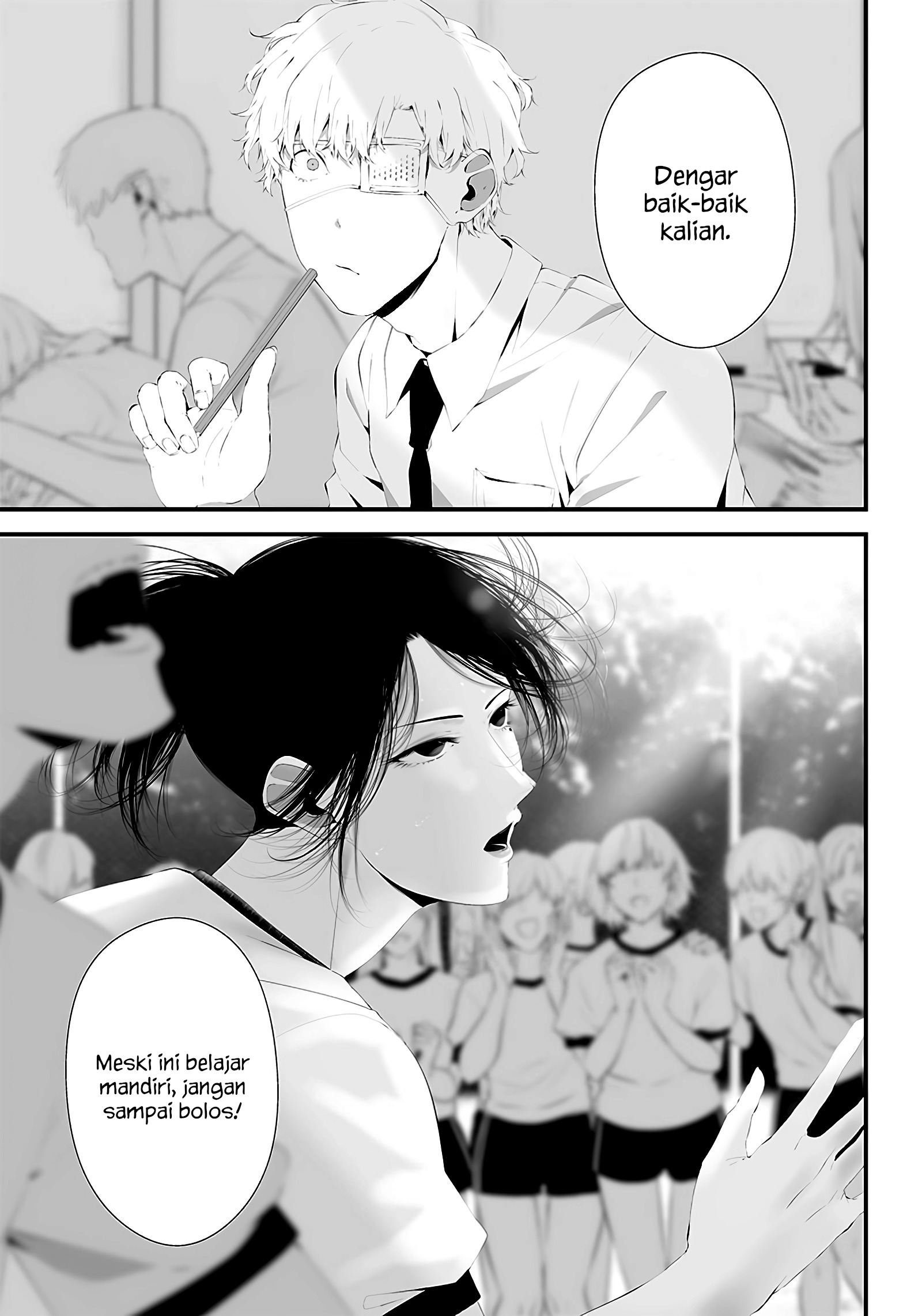 Tsurenai hodo Aokute Azatoi kurai ni Akai Chapter 35 - halaman 1