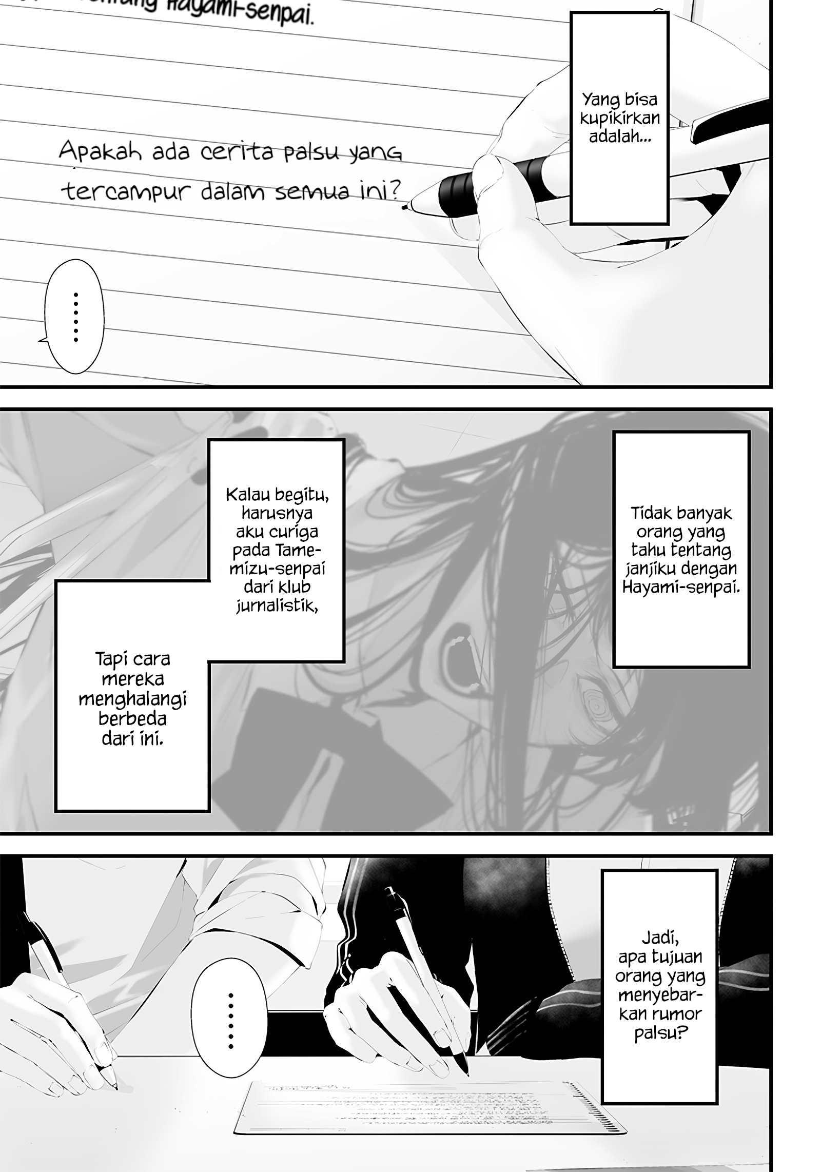 Tsurenai hodo Aokute Azatoi kurai ni Akai Chapter 35 - halaman 11