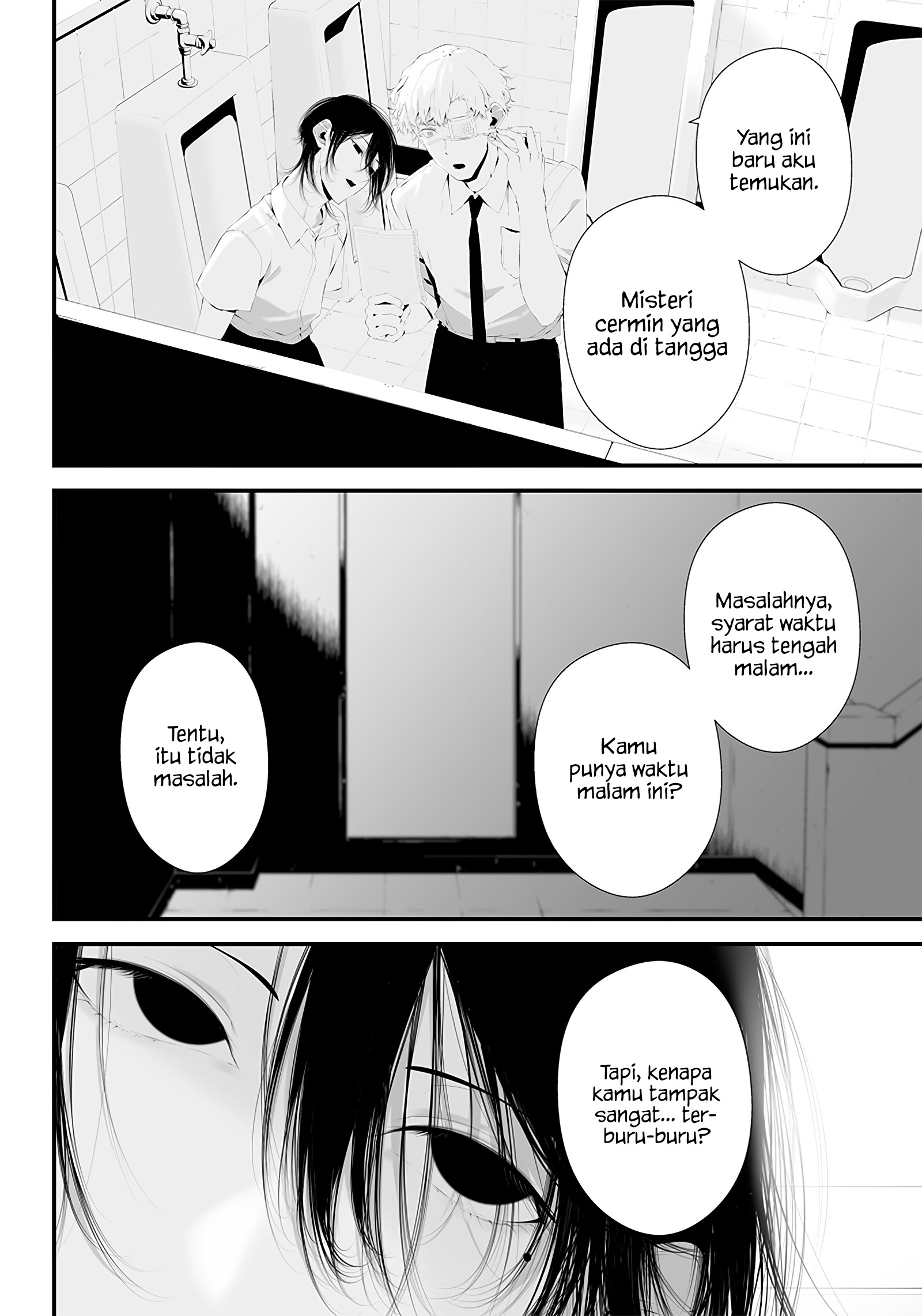 Tsurenai hodo Aokute Azatoi kurai ni Akai Chapter 36 - halaman 8