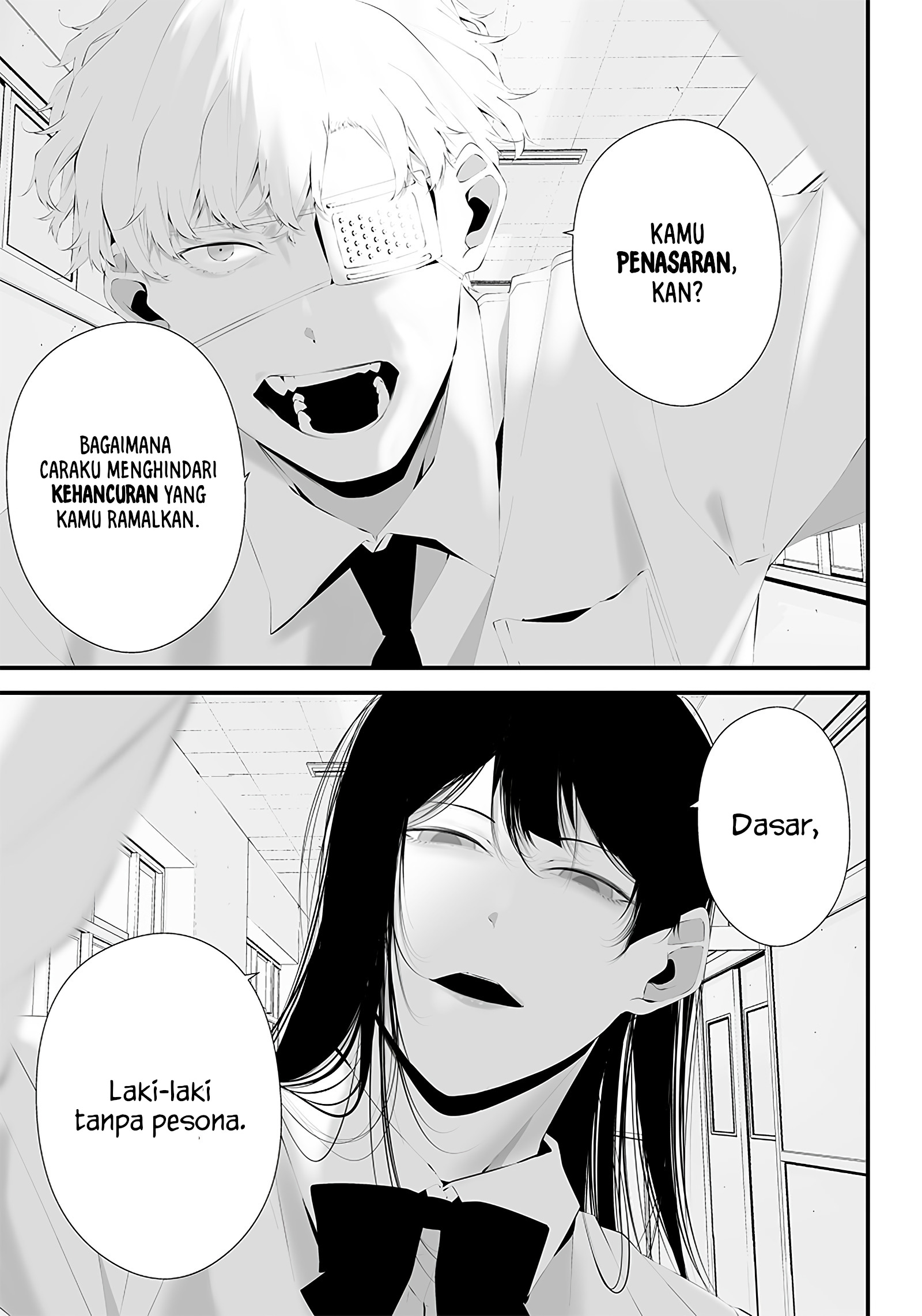 Tsurenai hodo Aokute Azatoi kurai ni Akai Chapter 37 - halaman 7