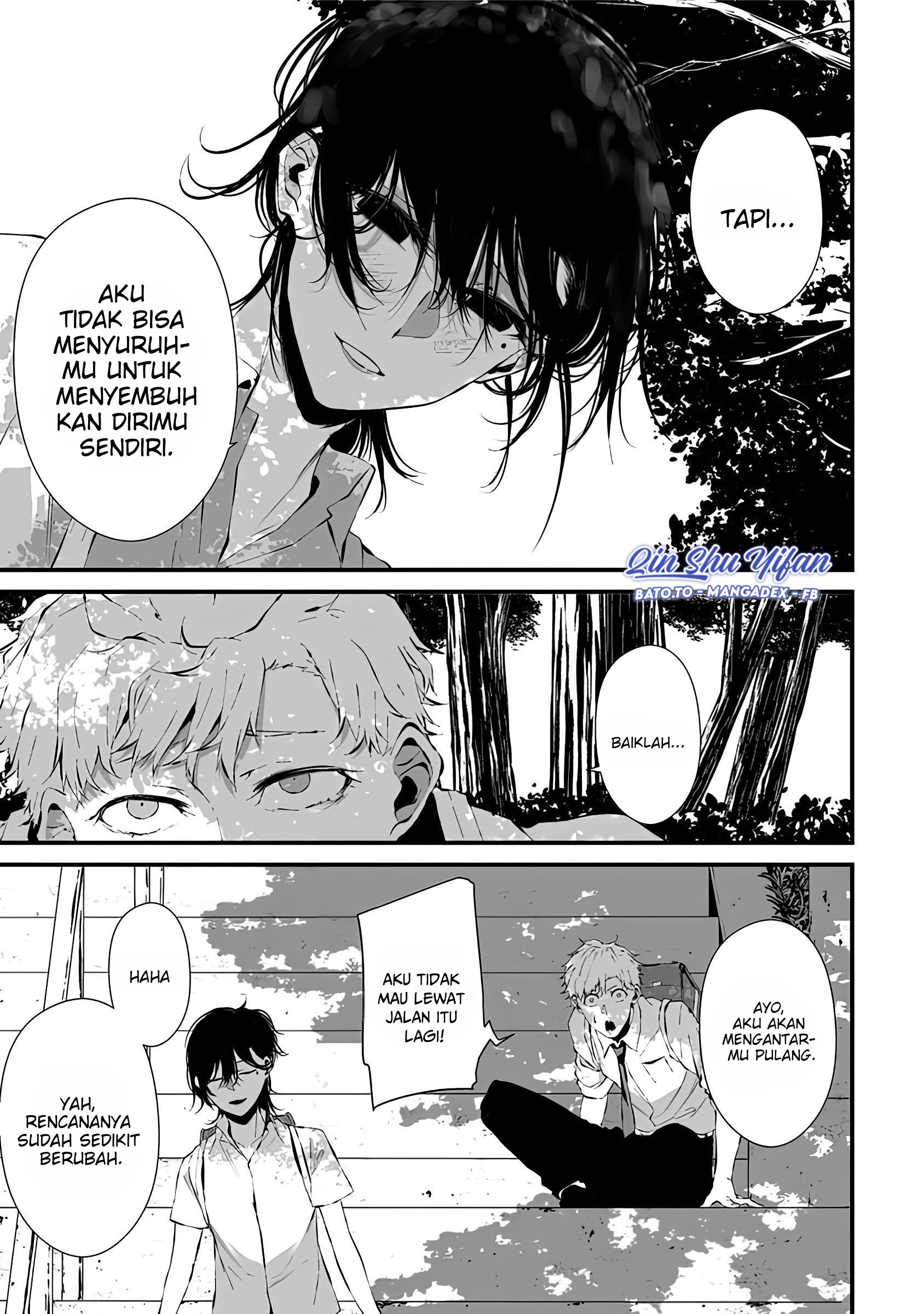 Tsurenai hodo Aokute Azatoi kurai ni Akai Chapter 4 - halaman 21