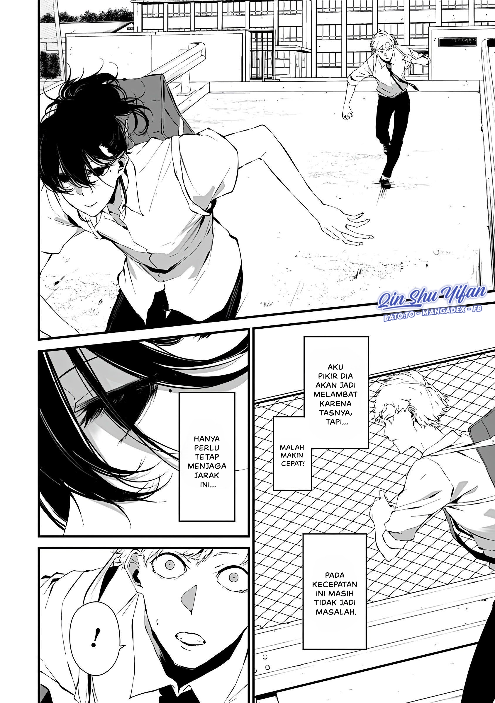 Tsurenai hodo Aokute Azatoi kurai ni Akai Chapter 4 - halaman 9