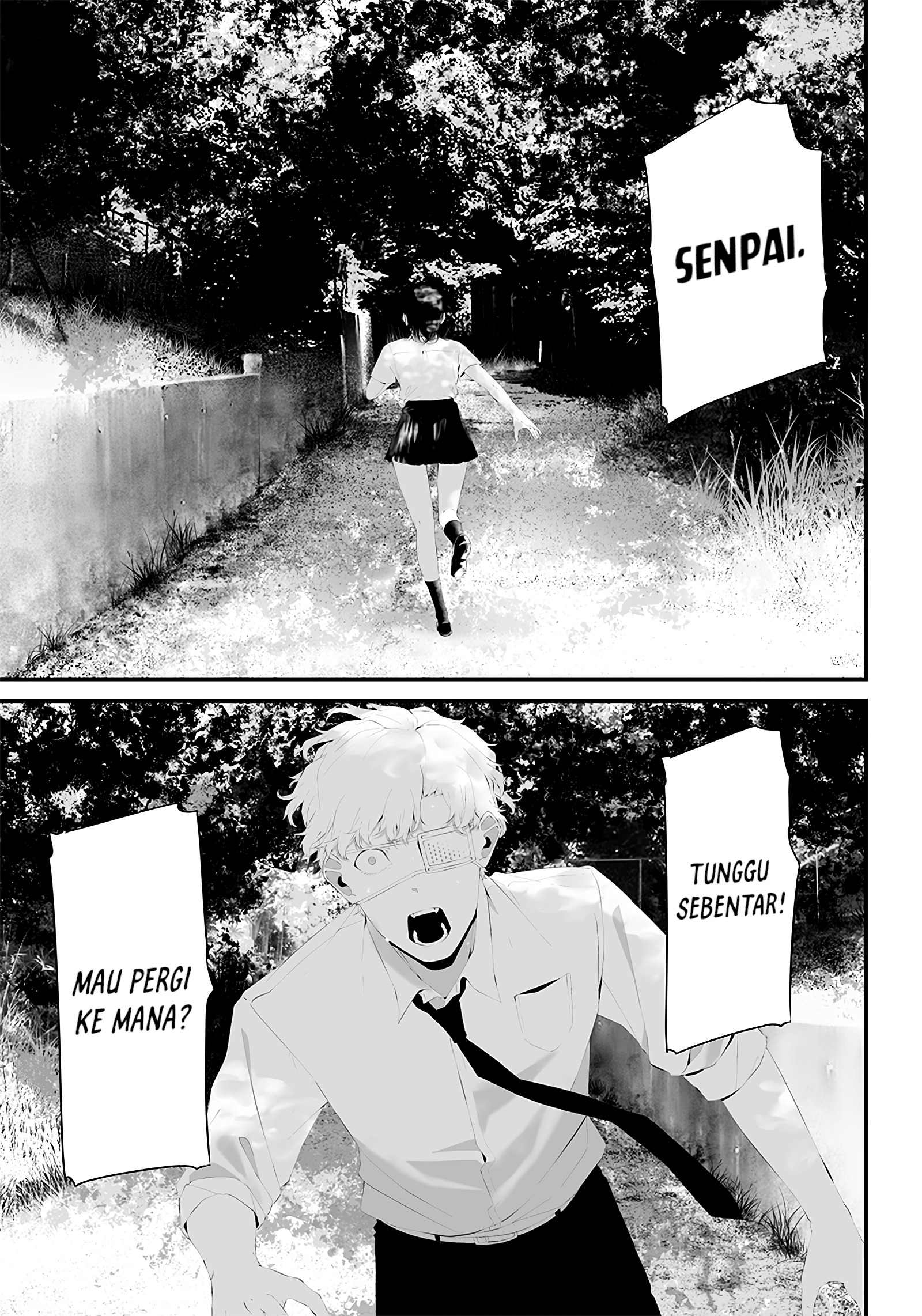 Tsurenai hodo Aokute Azatoi kurai ni Akai Chapter 40 - halaman 1