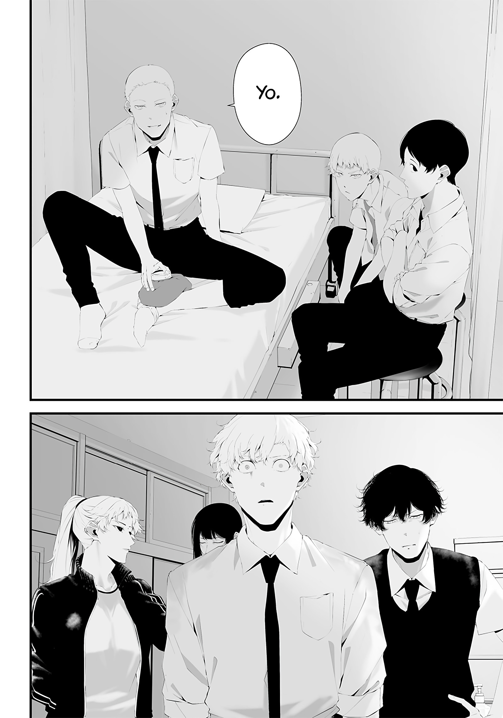 Tsurenai hodo Aokute Azatoi kurai ni Akai Chapter 43 - halaman 12
