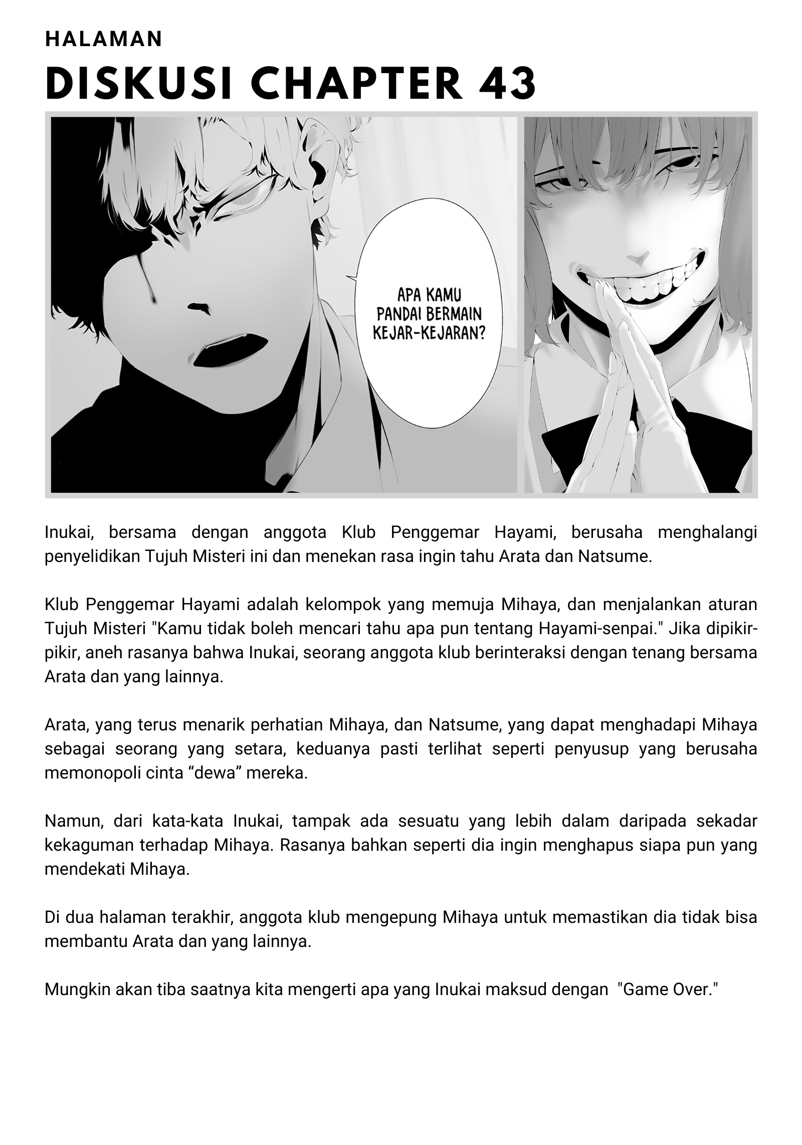 Tsurenai hodo Aokute Azatoi kurai ni Akai Chapter 43 - halaman 23