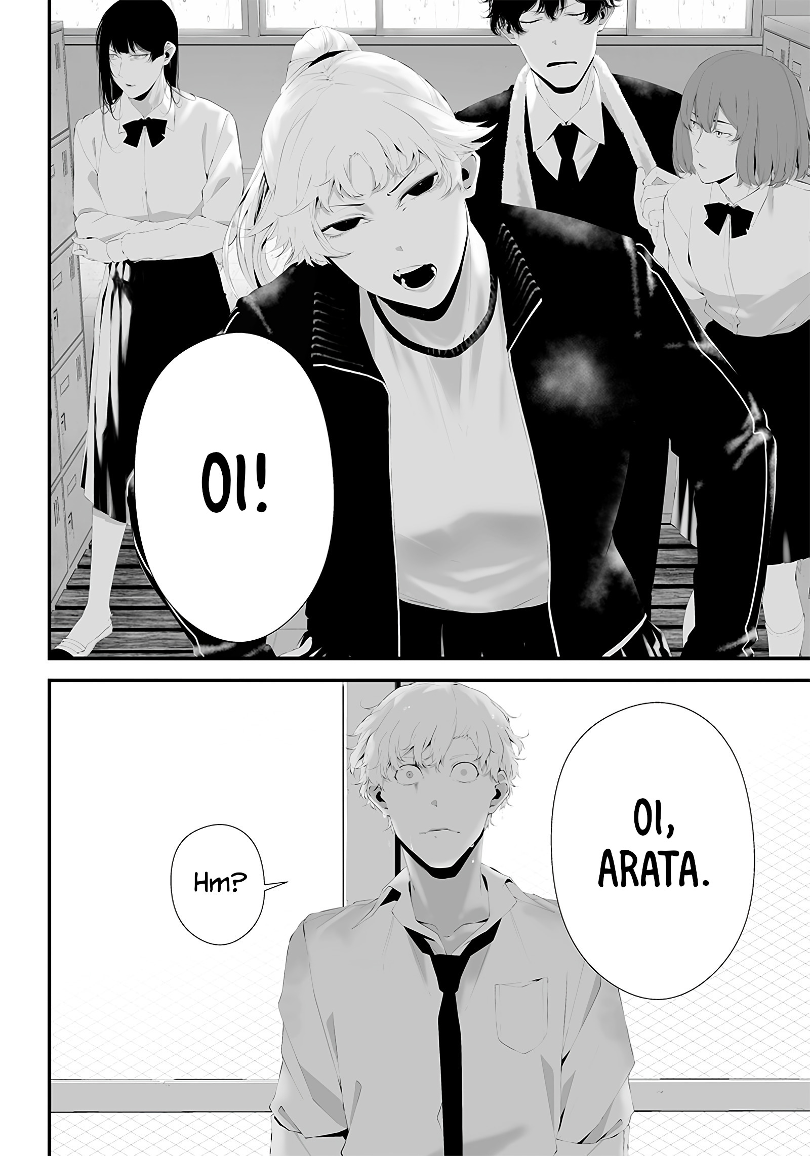 Tsurenai hodo Aokute Azatoi kurai ni Akai Chapter 43 - halaman 8
