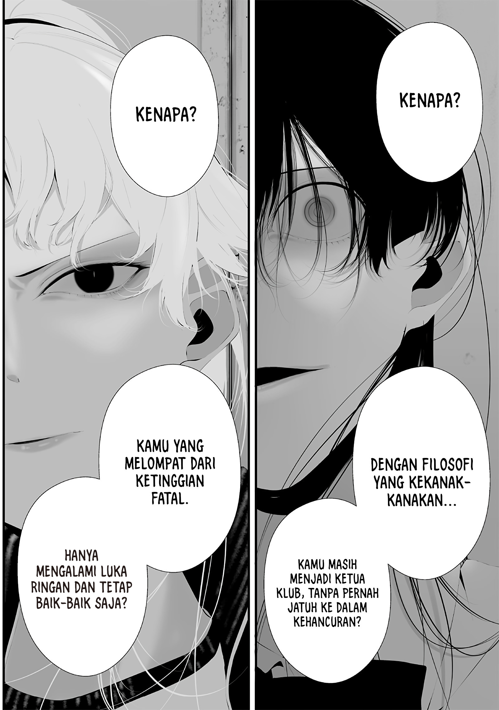 Tsurenai hodo Aokute Azatoi kurai ni Akai Chapter 45 - halaman 9