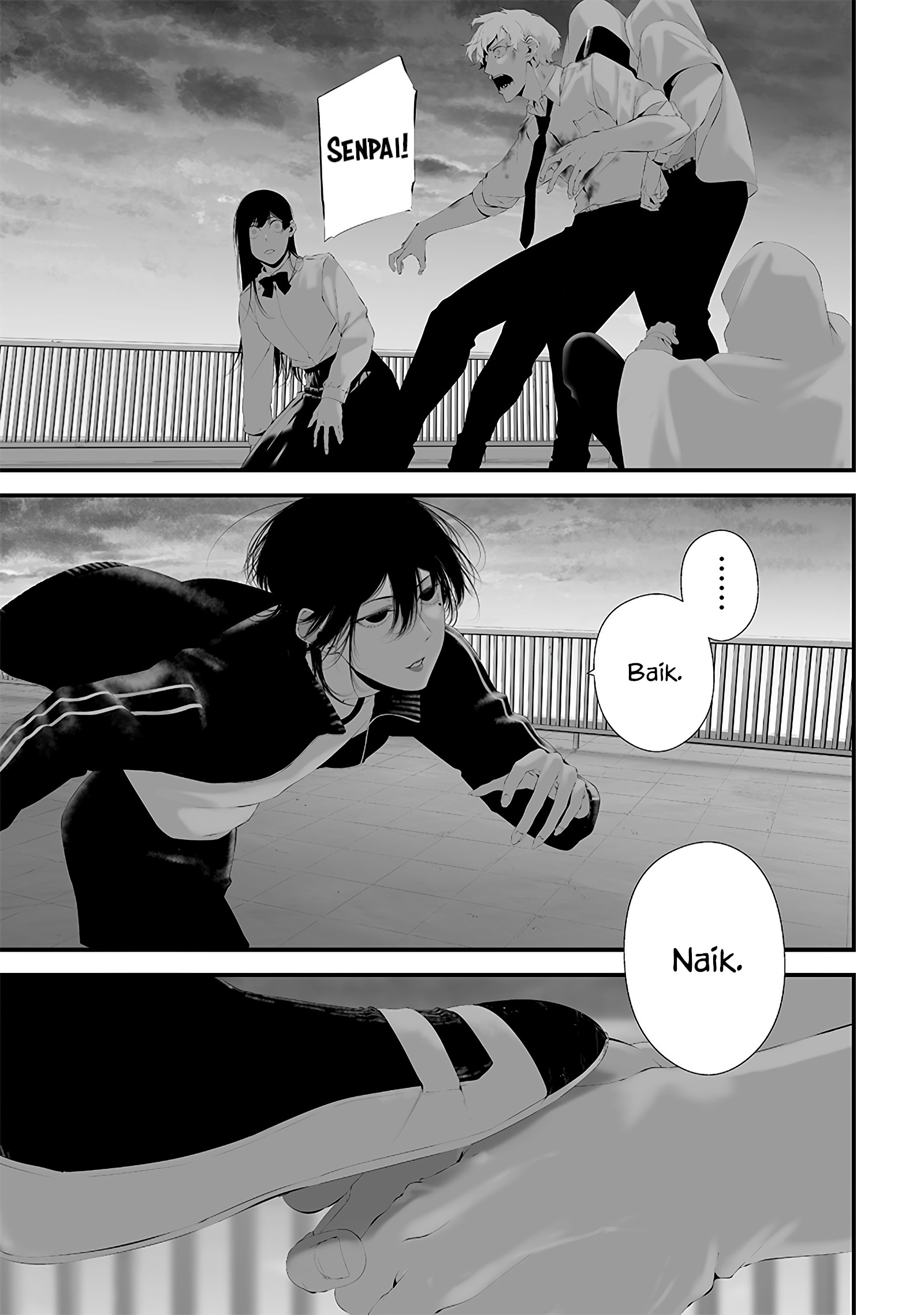 Tsurenai hodo Aokute Azatoi kurai ni Akai Chapter 47 - halaman 19