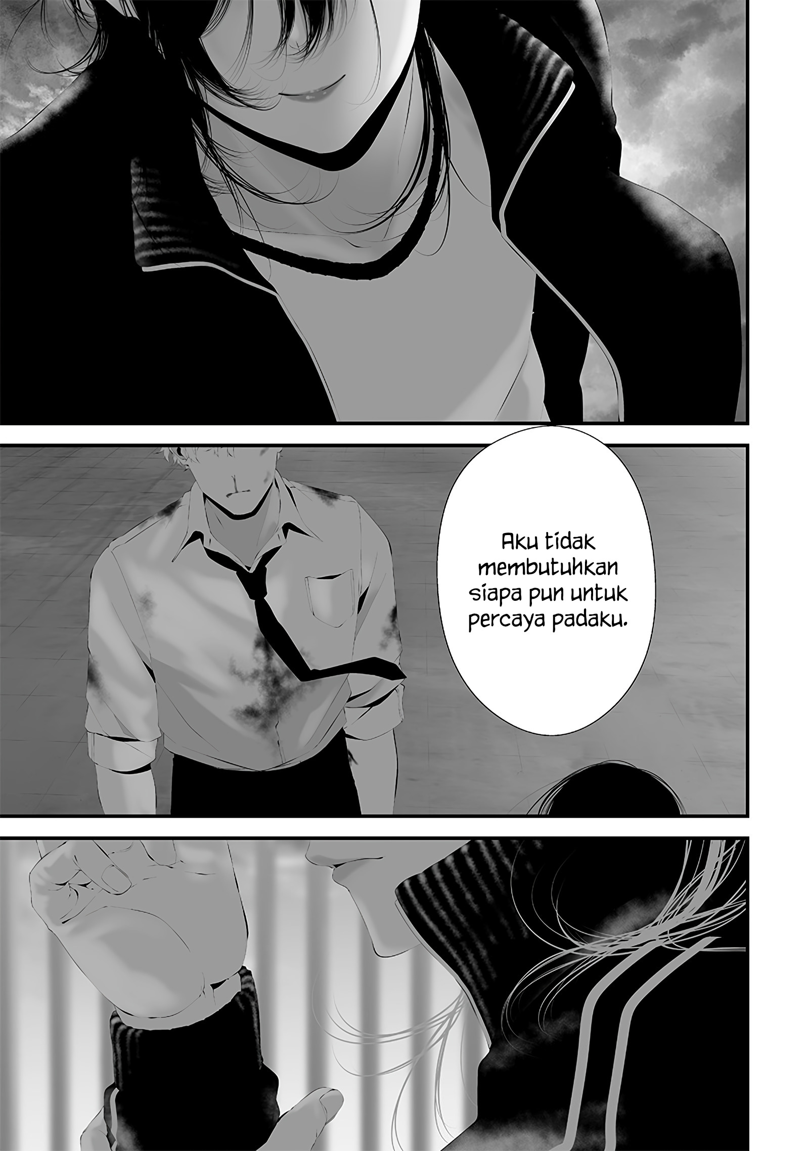Tsurenai hodo Aokute Azatoi kurai ni Akai Chapter 47 - halaman 22