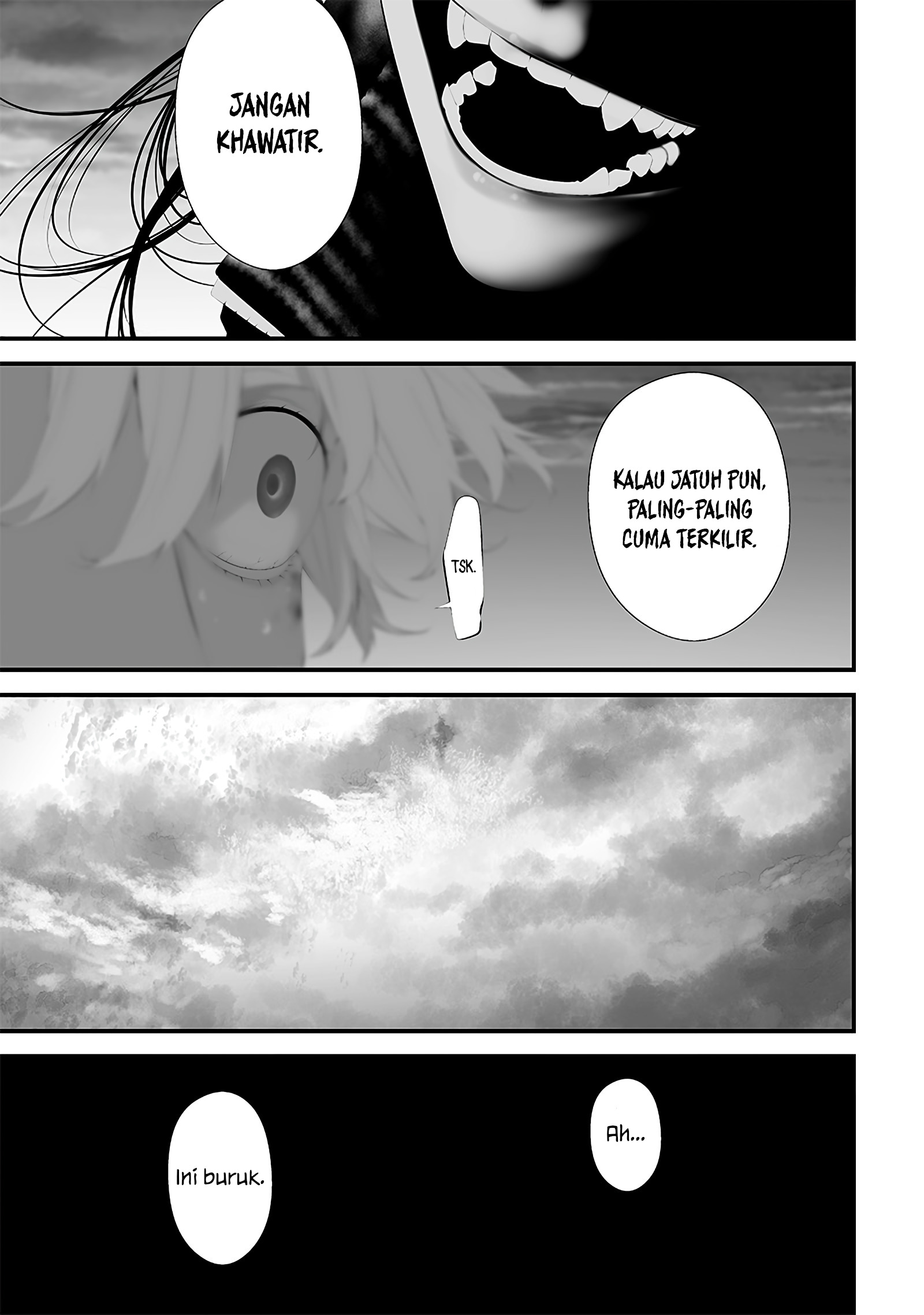 Tsurenai hodo Aokute Azatoi kurai ni Akai Chapter 47 - halaman 9