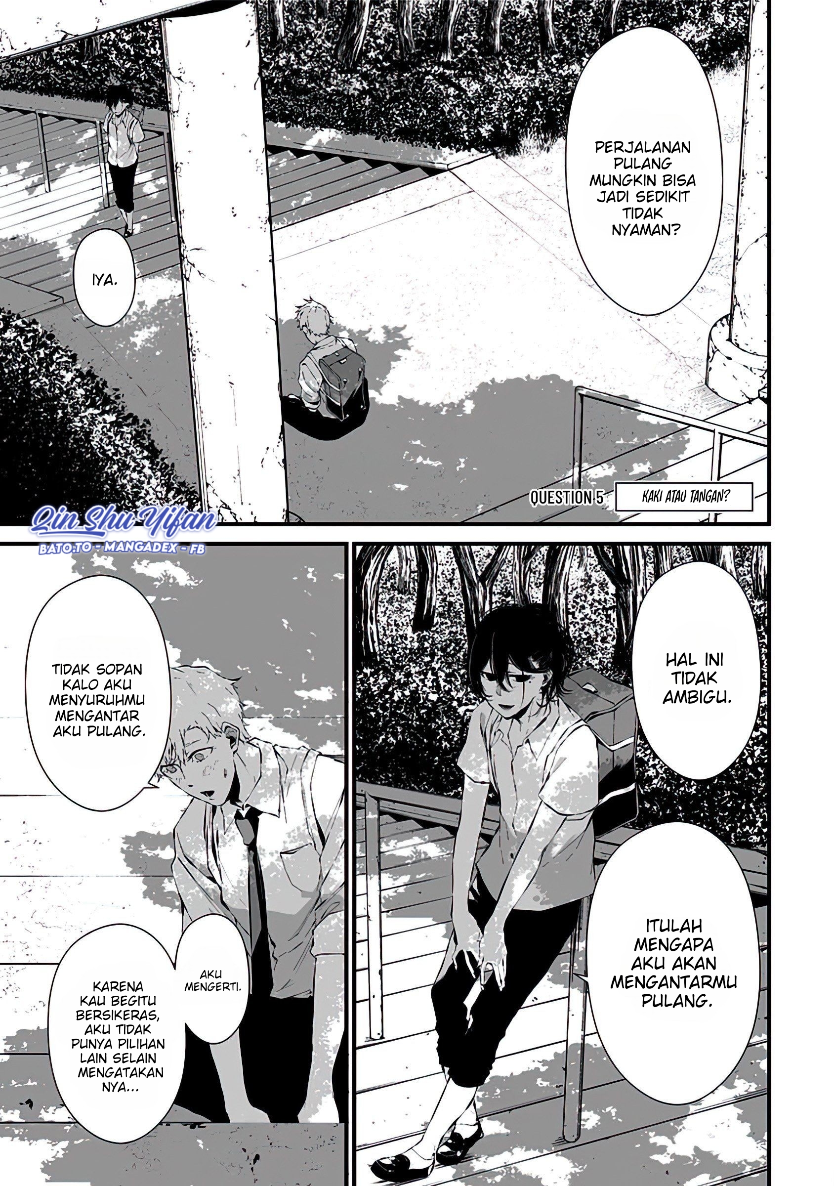 Tsurenai hodo Aokute Azatoi kurai ni Akai Chapter 5 - halaman 2