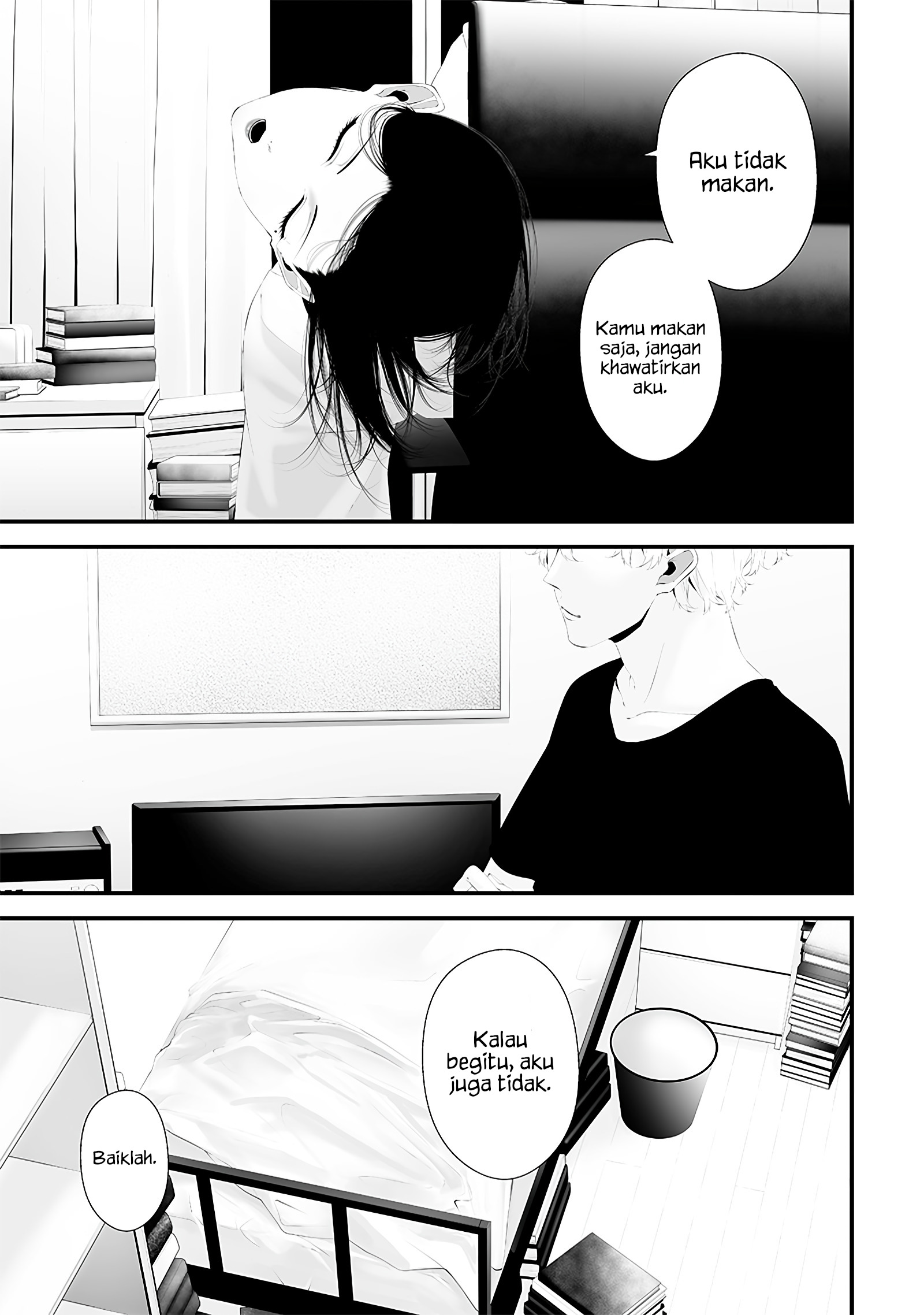 Tsurenai hodo Aokute Azatoi kurai ni Akai Chapter 50 - halaman 5