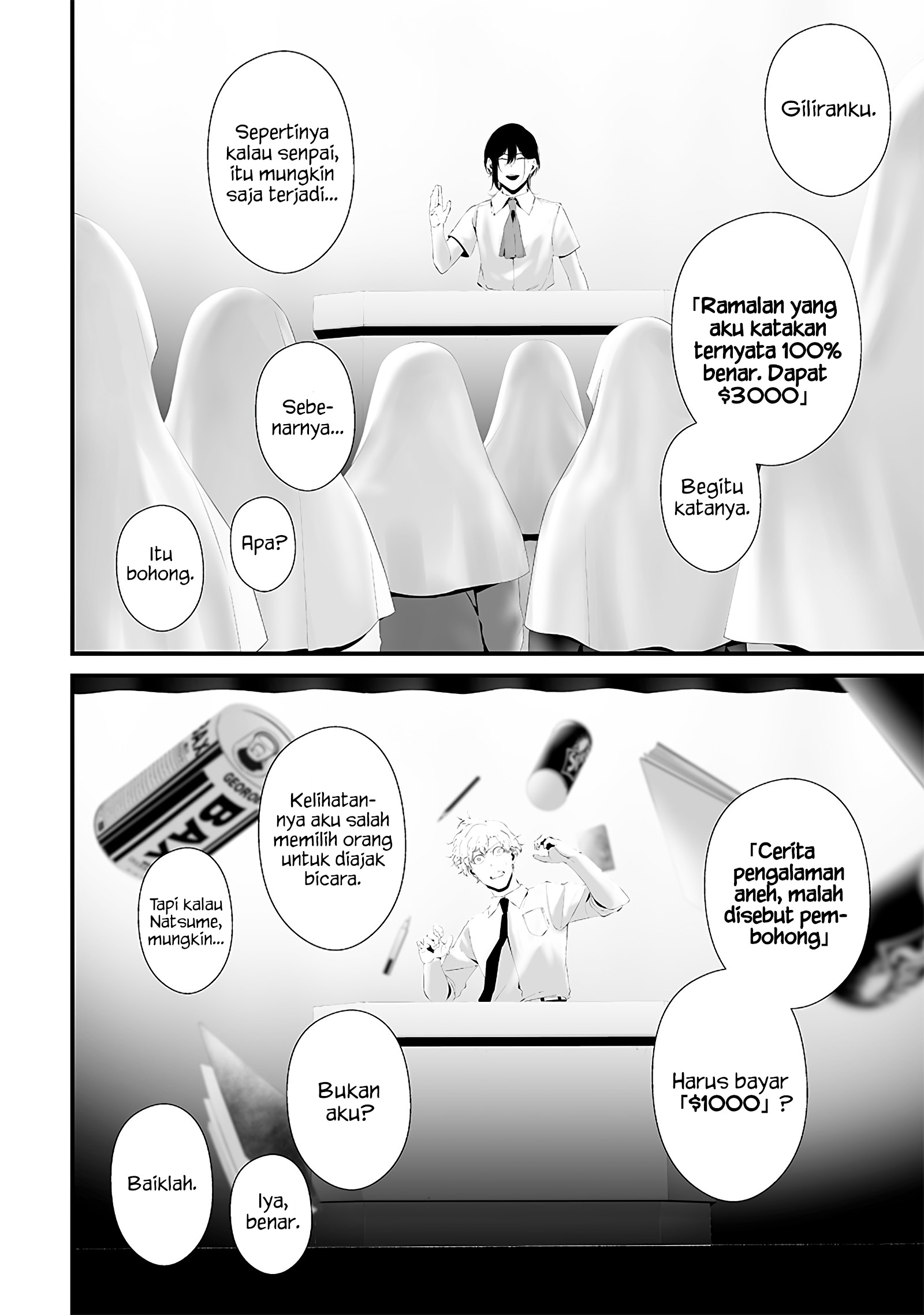 Tsurenai hodo Aokute Azatoi kurai ni Akai Chapter 53 - halaman 10