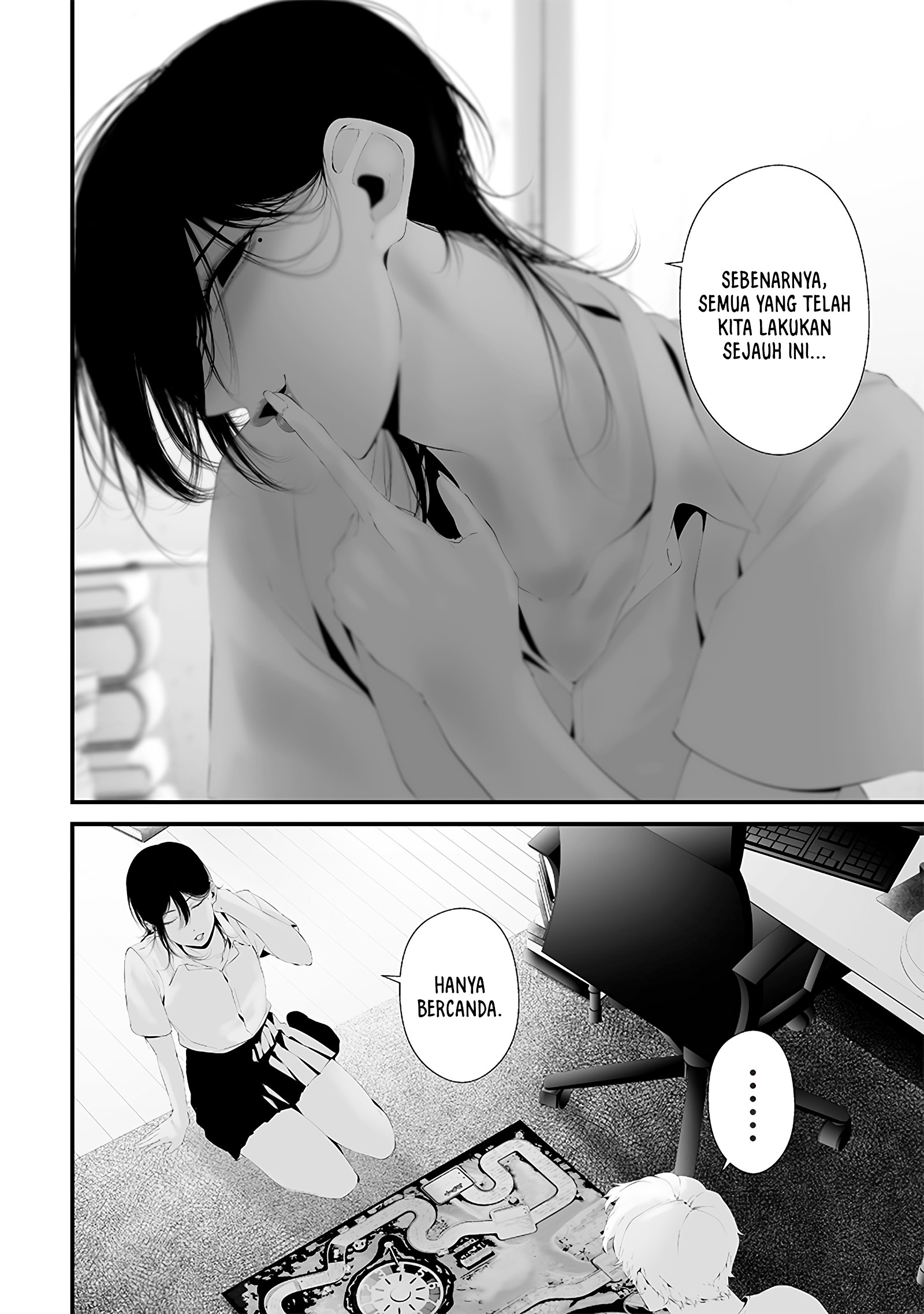 Tsurenai hodo Aokute Azatoi kurai ni Akai Chapter 53 - halaman 8