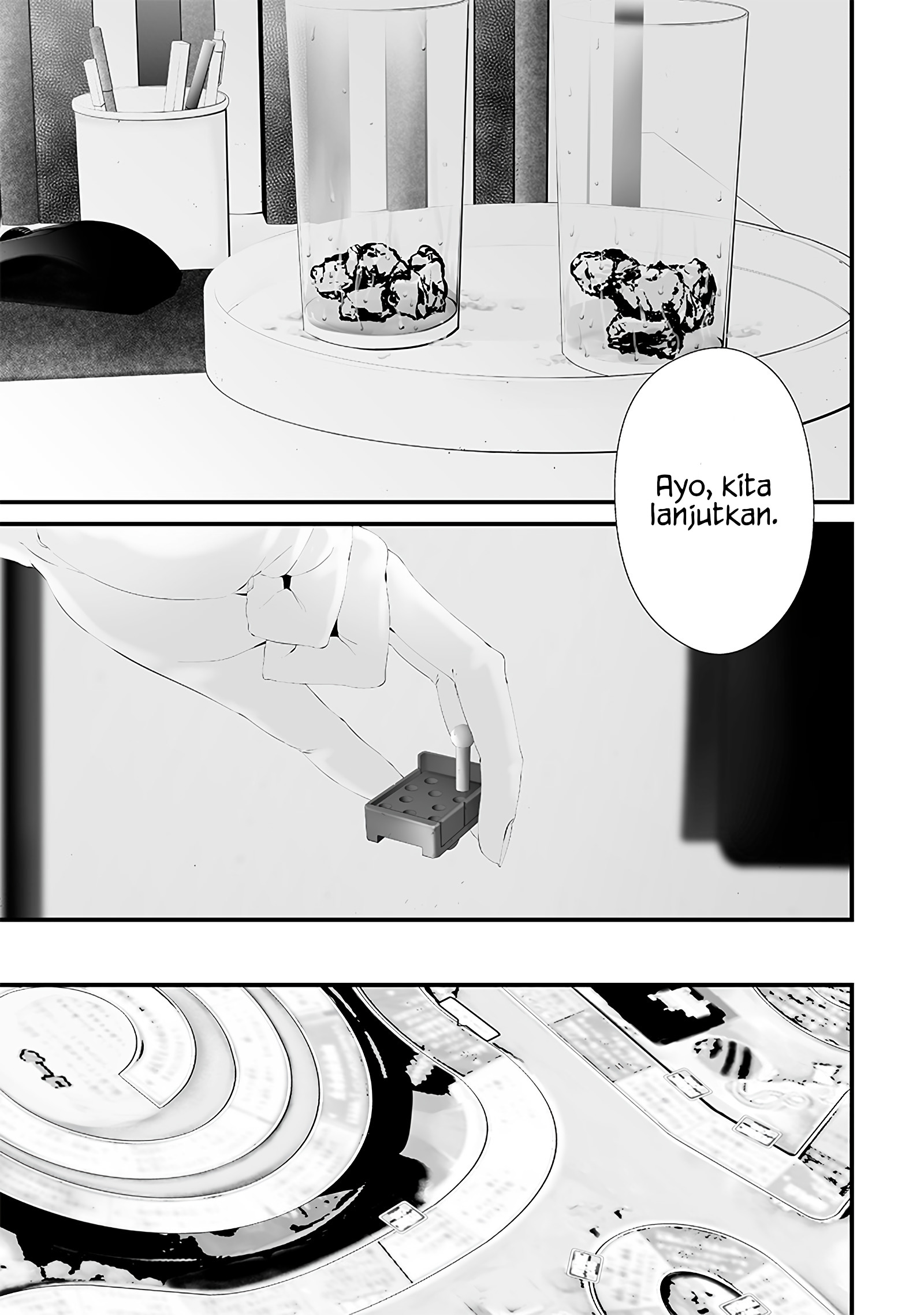 Tsurenai hodo Aokute Azatoi kurai ni Akai Chapter 53 - halaman 9