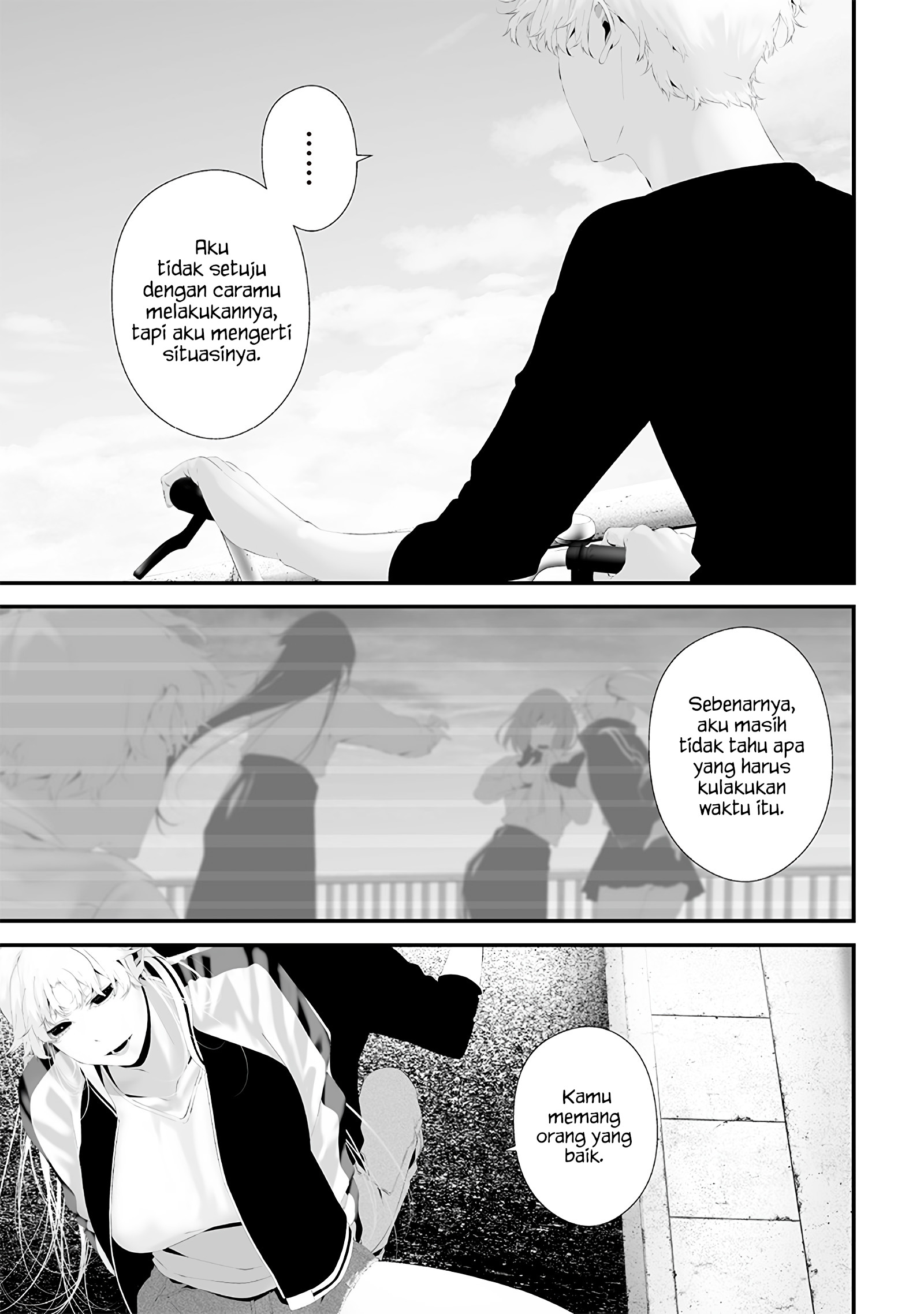 Tsurenai hodo Aokute Azatoi kurai ni Akai Chapter 55 - halaman 5
