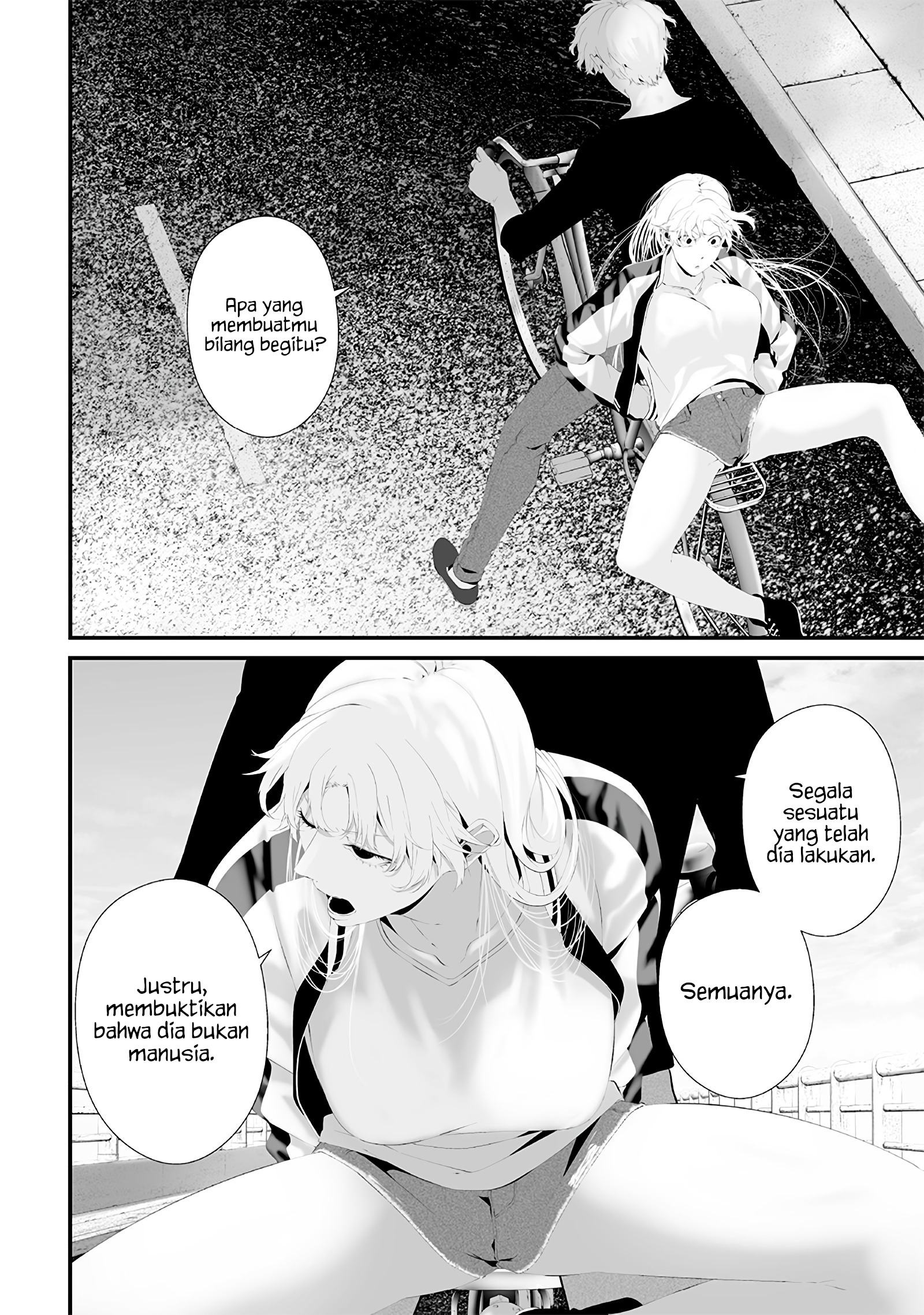 Tsurenai hodo Aokute Azatoi kurai ni Akai Chapter 55 - halaman 8