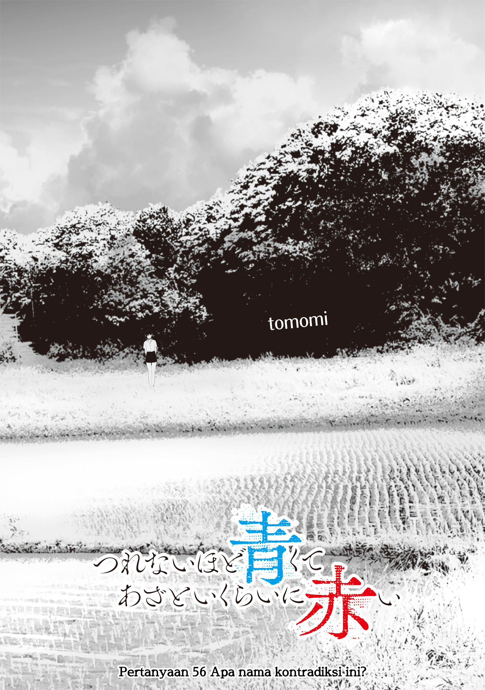 Tsurenai hodo Aokute Azatoi kurai ni Akai Chapter 56 - halaman 2