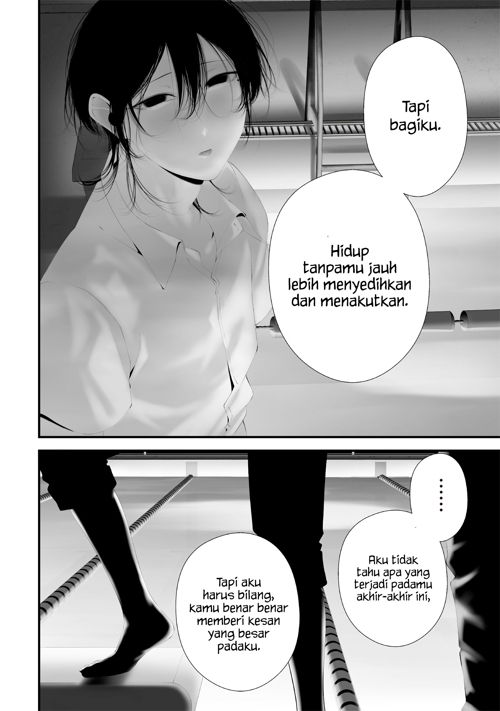 Tsurenai hodo Aokute Azatoi kurai ni Akai Chapter 59 - halaman 10