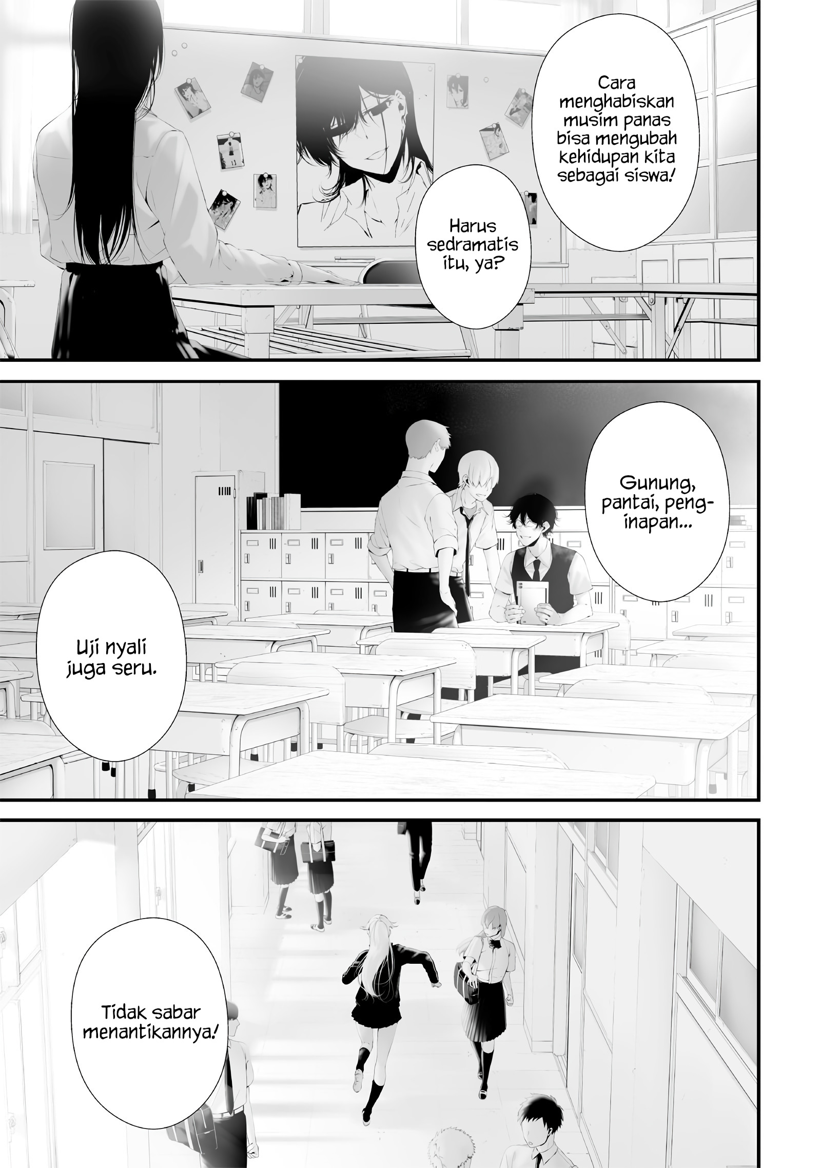 Tsurenai hodo Aokute Azatoi kurai ni Akai Chapter 59 - halaman 3