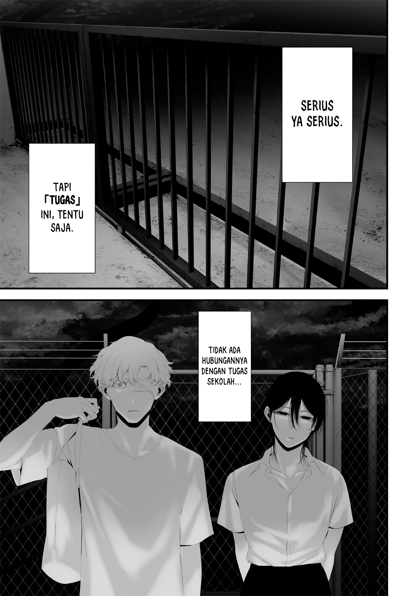 Tsurenai hodo Aokute Azatoi kurai ni Akai Chapter 59 - halaman 5