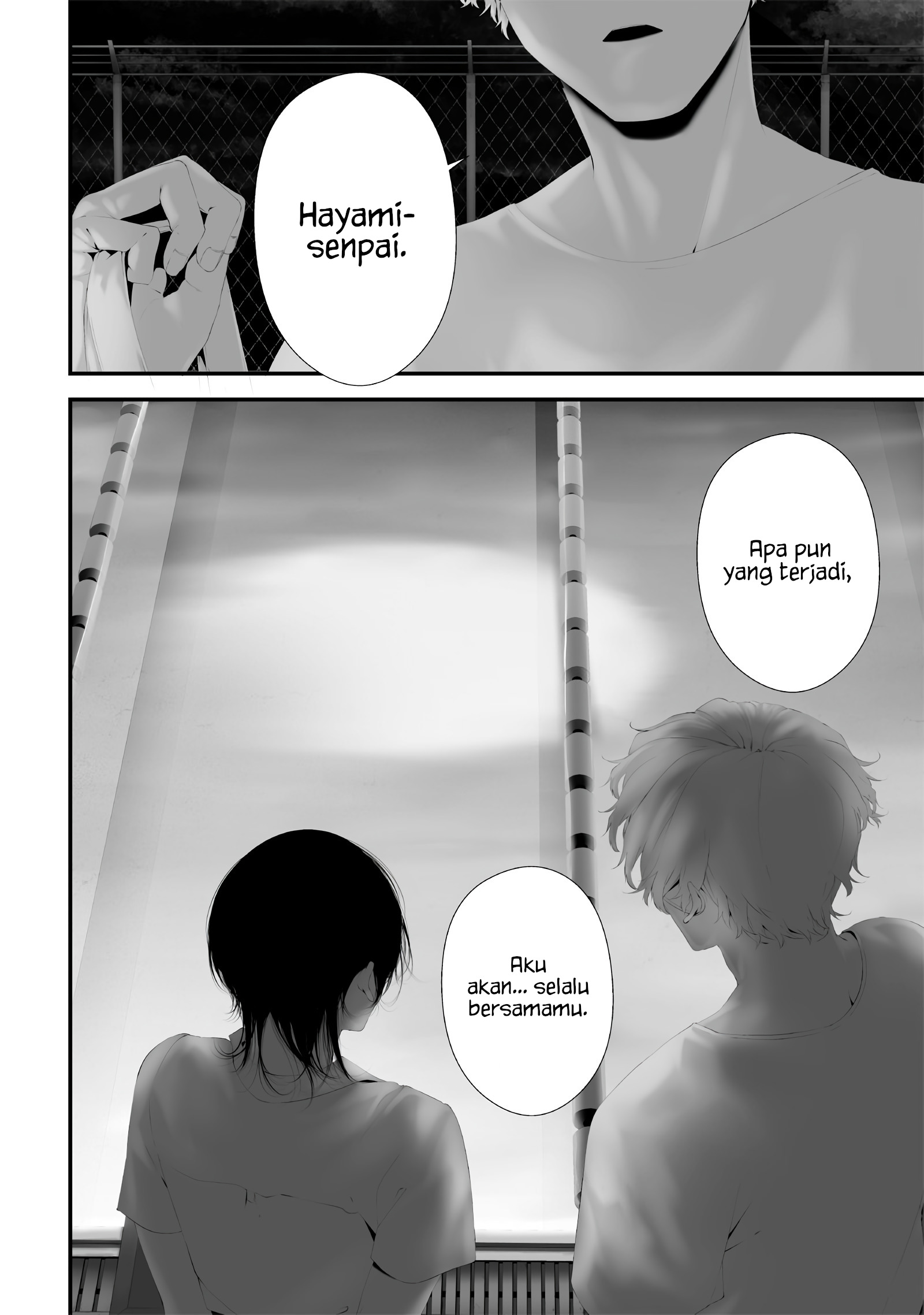Tsurenai hodo Aokute Azatoi kurai ni Akai Chapter 59 - halaman 8