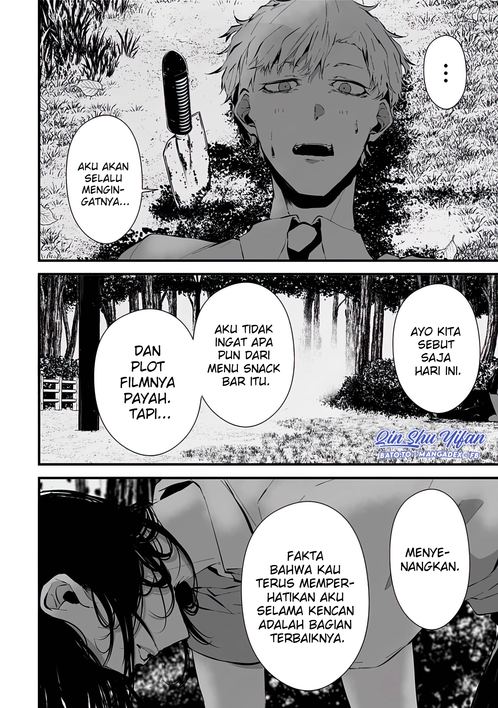 Tsurenai hodo Aokute Azatoi kurai ni Akai Chapter 6 - halaman 18