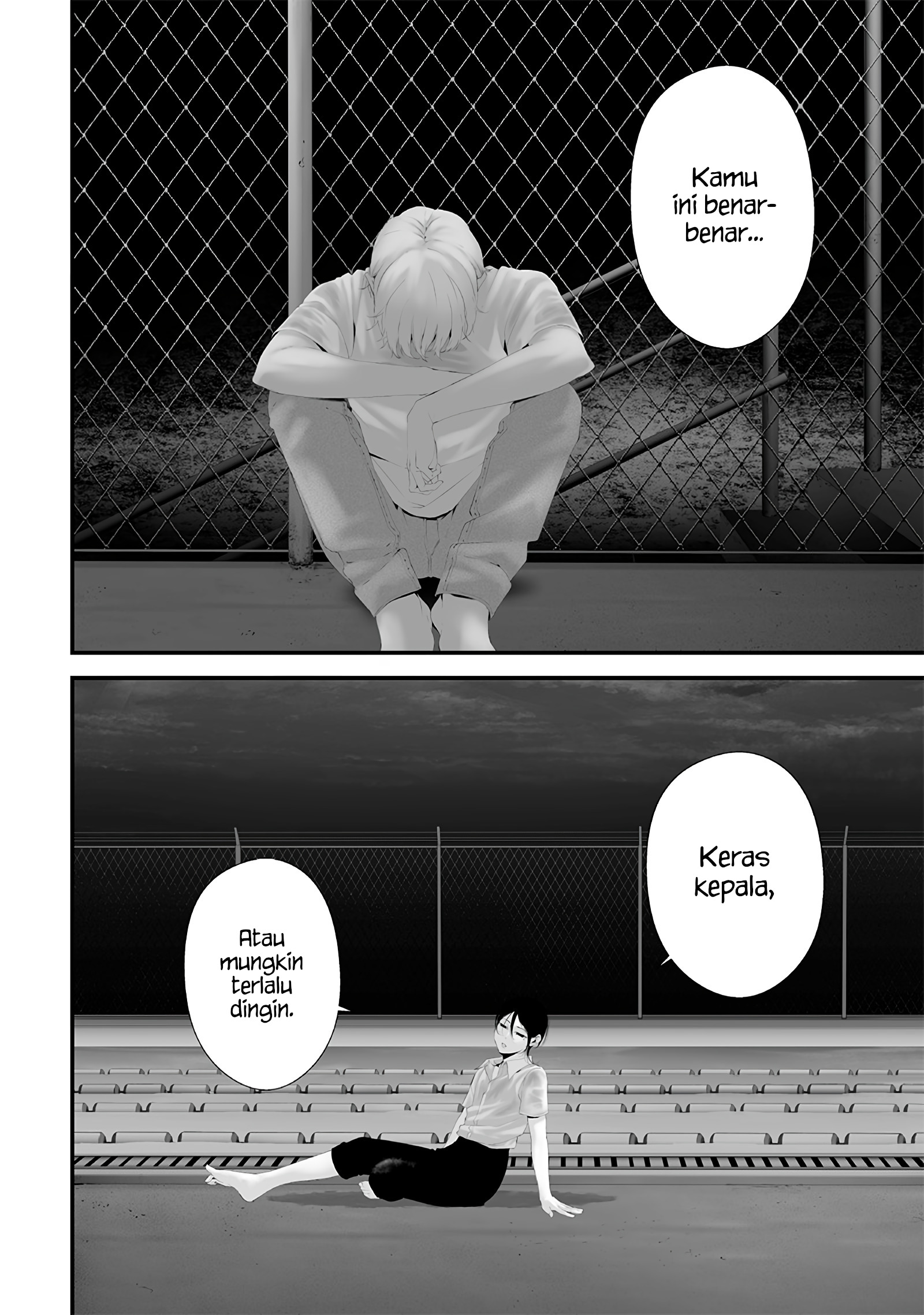 Tsurenai hodo Aokute Azatoi kurai ni Akai Chapter 60 - halaman 12