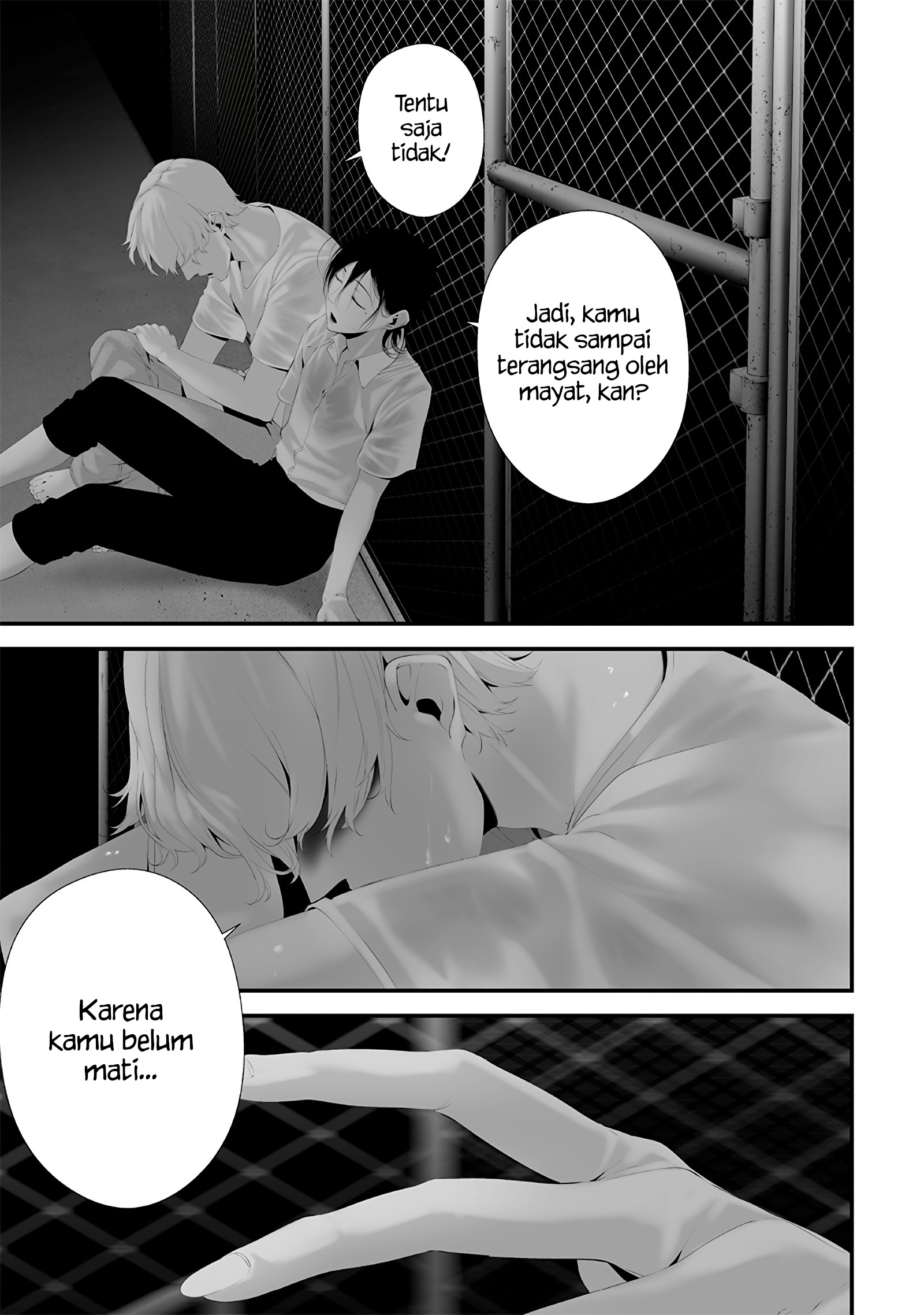 Tsurenai hodo Aokute Azatoi kurai ni Akai Chapter 60 - halaman 13